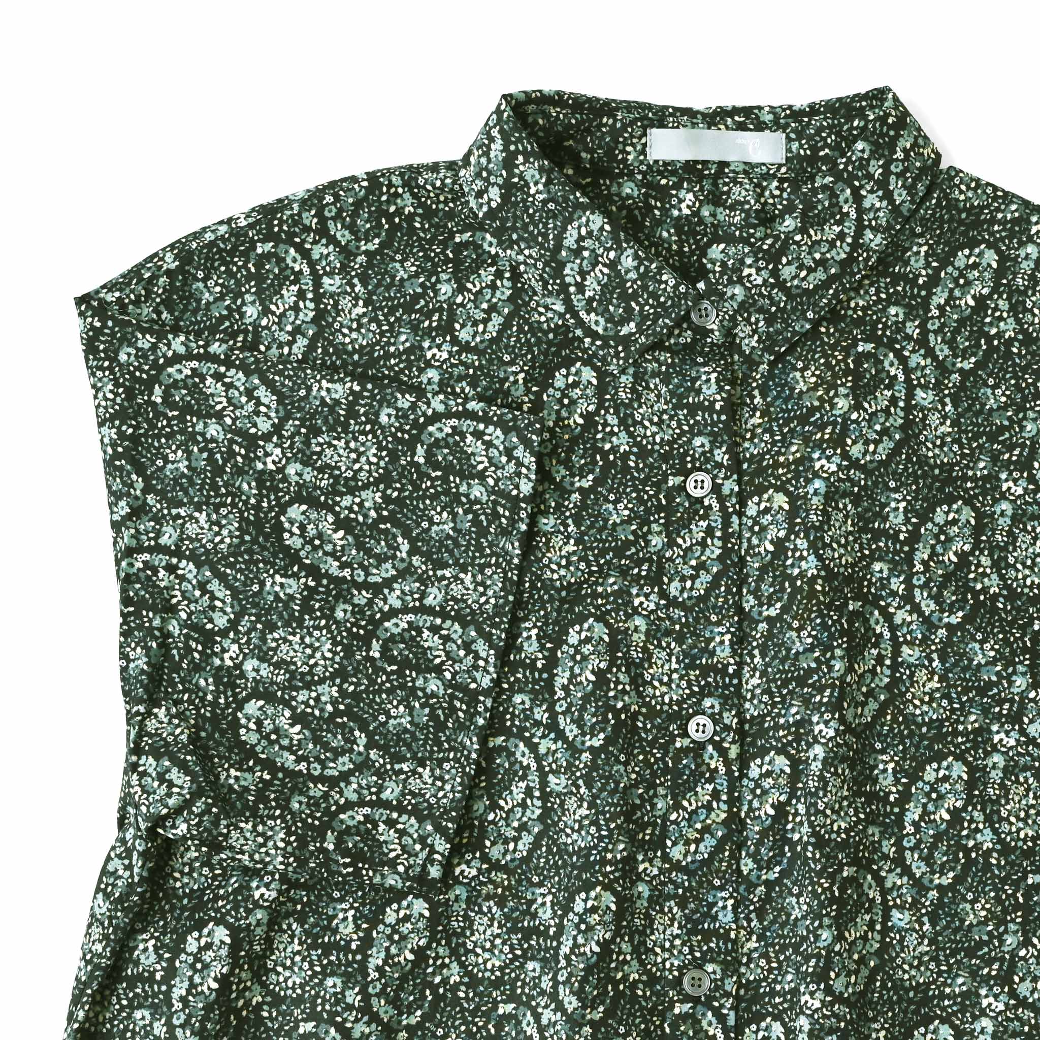 ペイズリーコバナワンピース 半袖