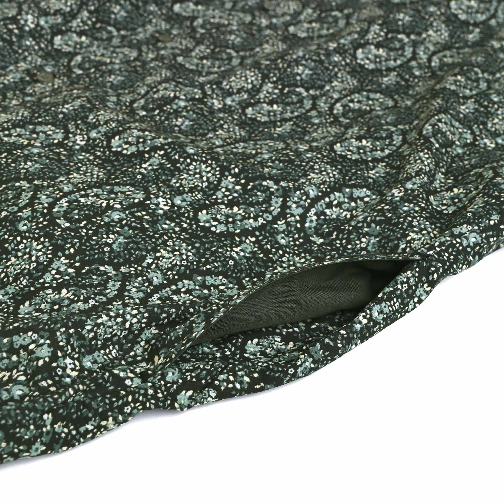 ペイズリーコバナワンピース 半袖