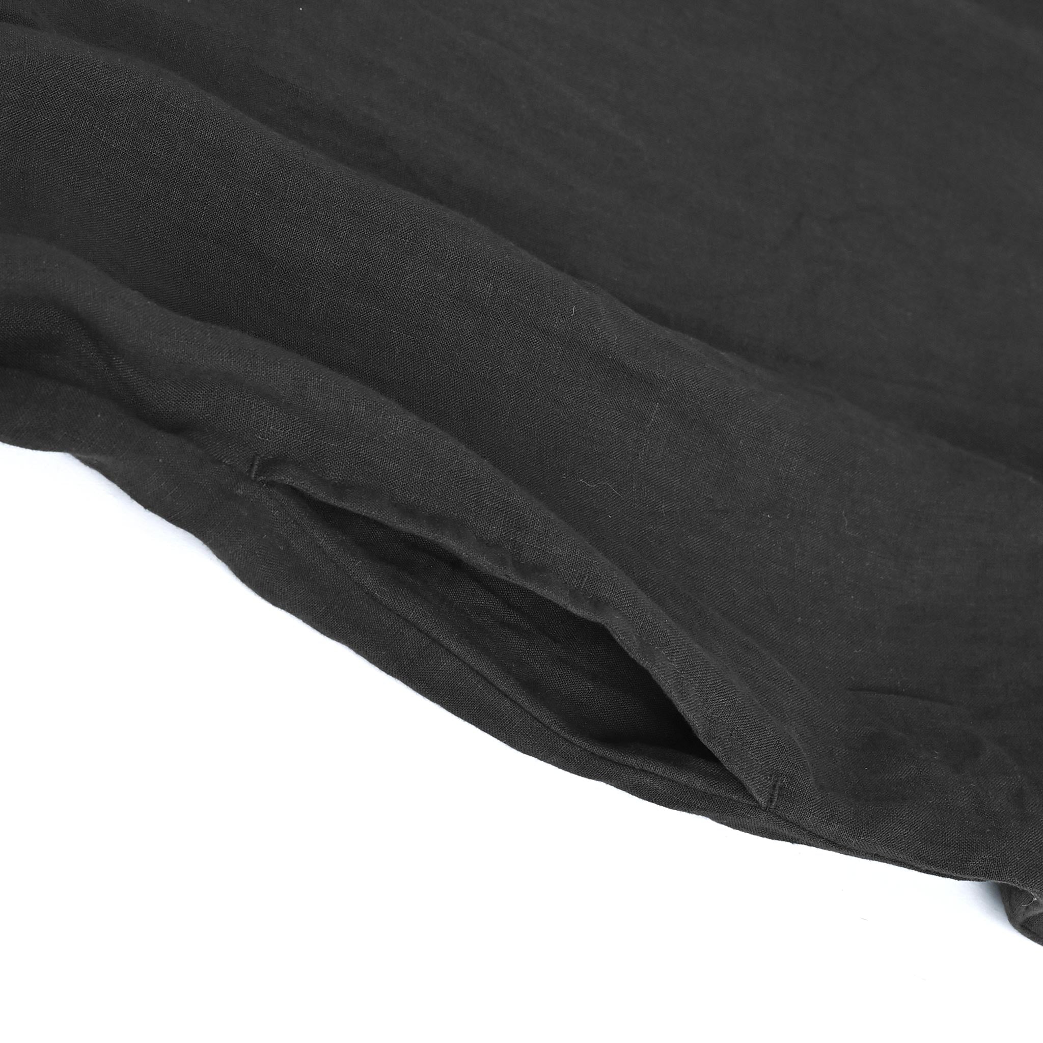 フレンチリネンワッシャーワンピース 半袖