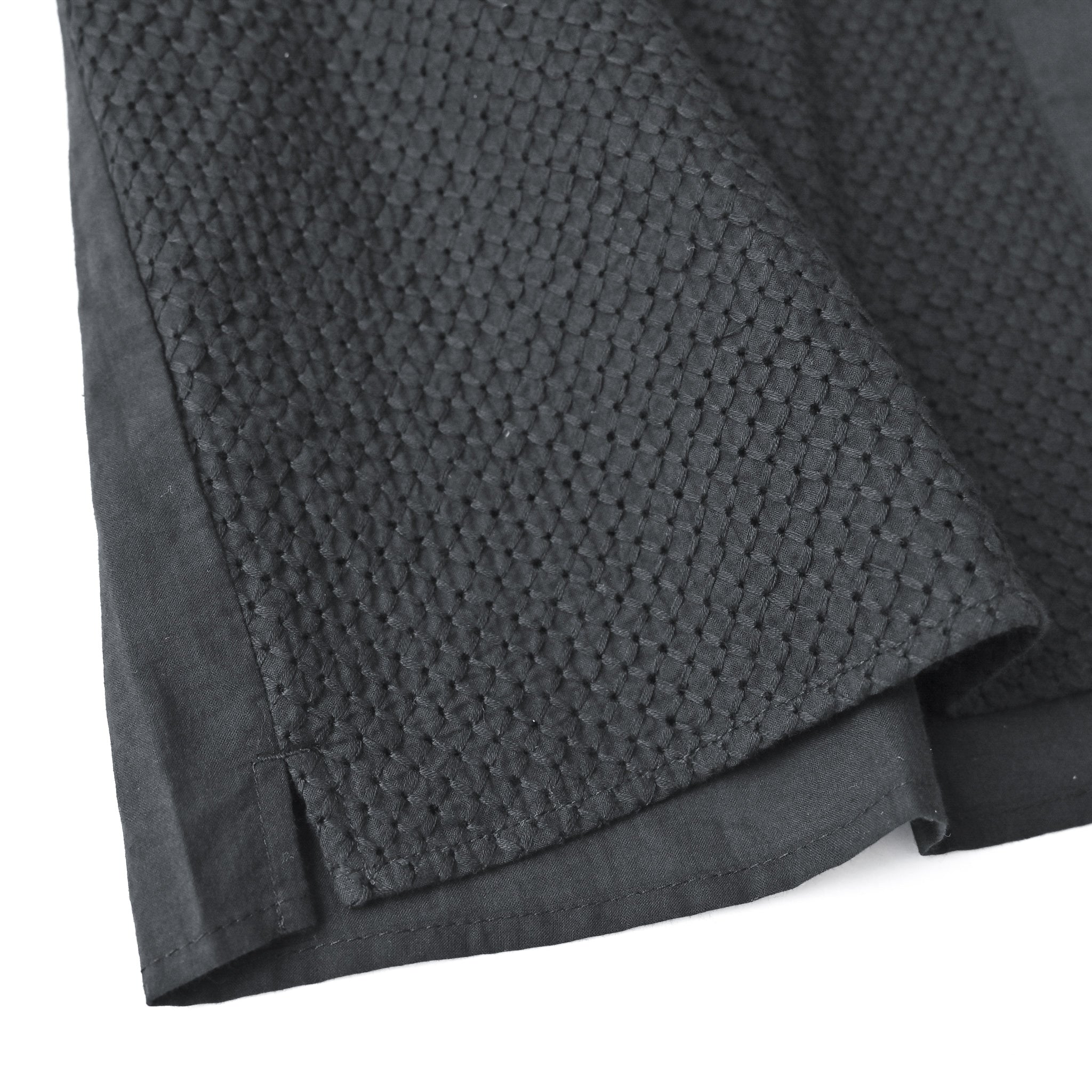 レースコンビブラウス 6分袖