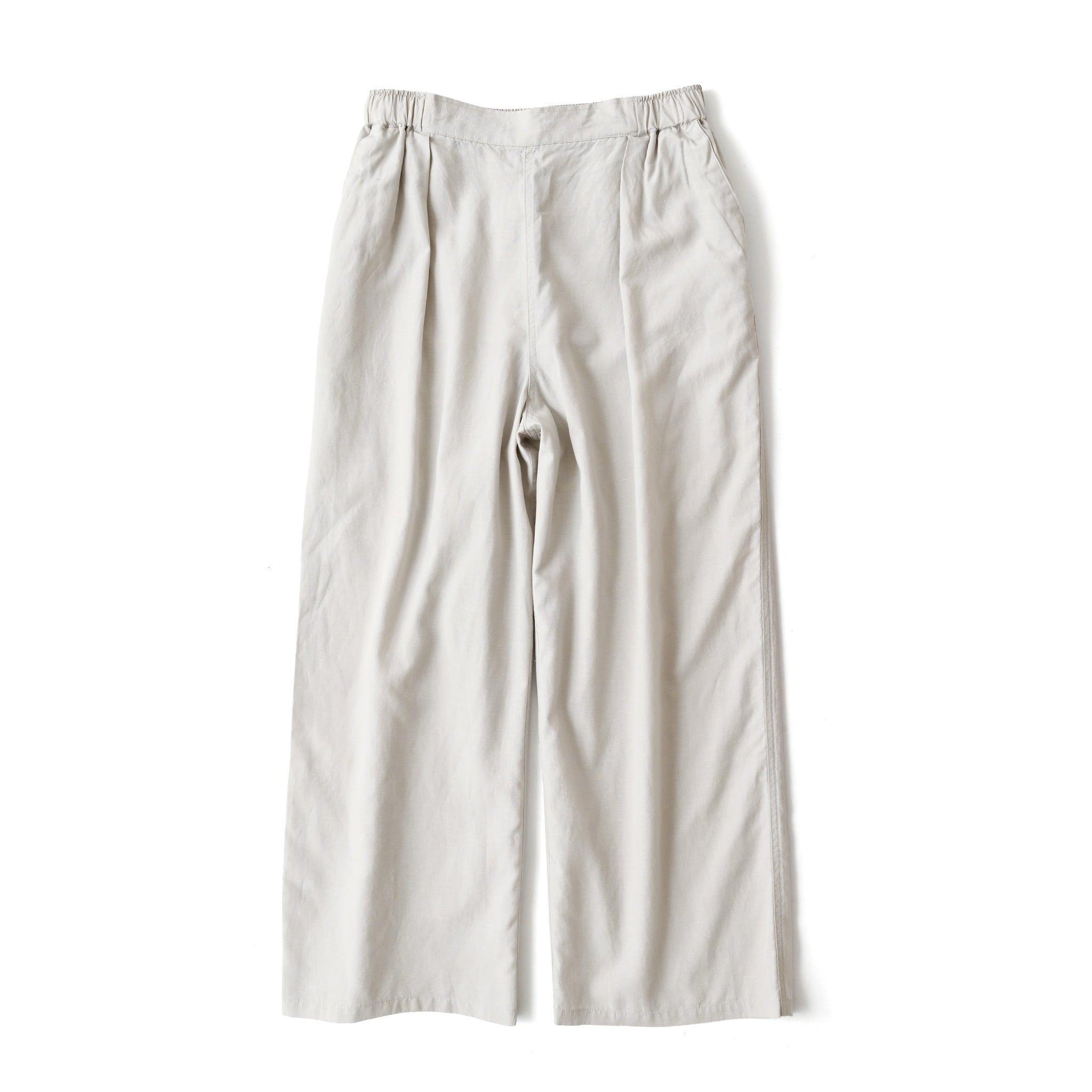 スラブポプリンパンツ