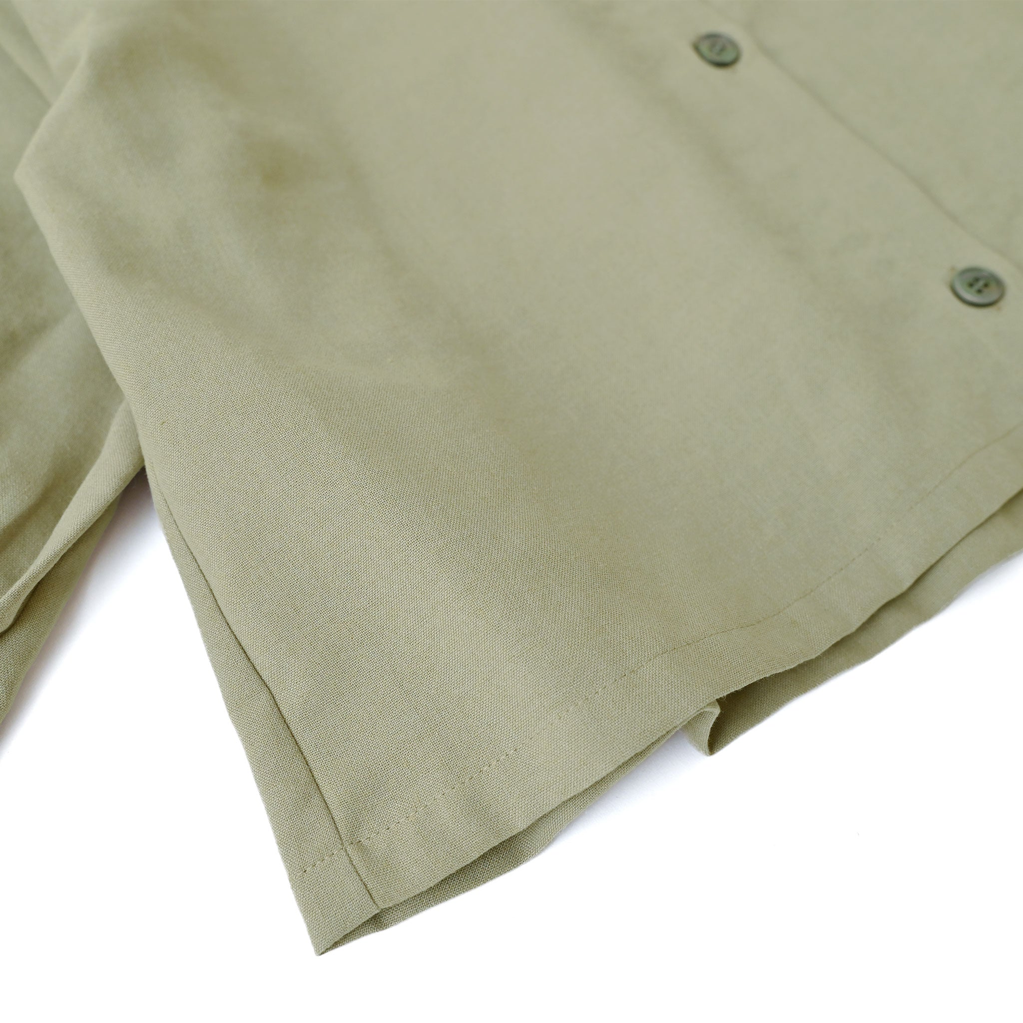 ポリリネンクロスブラウス 7分袖