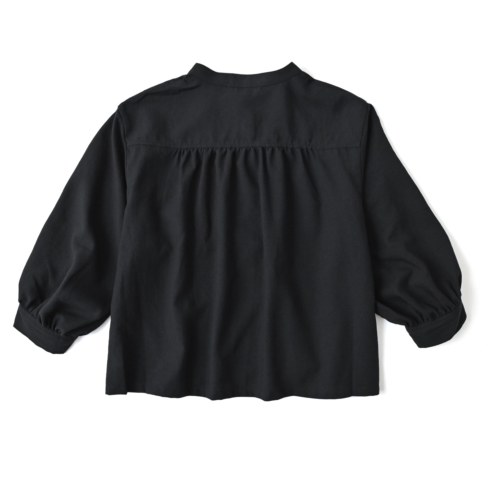 ポリリネンクロスブラウス 7分袖