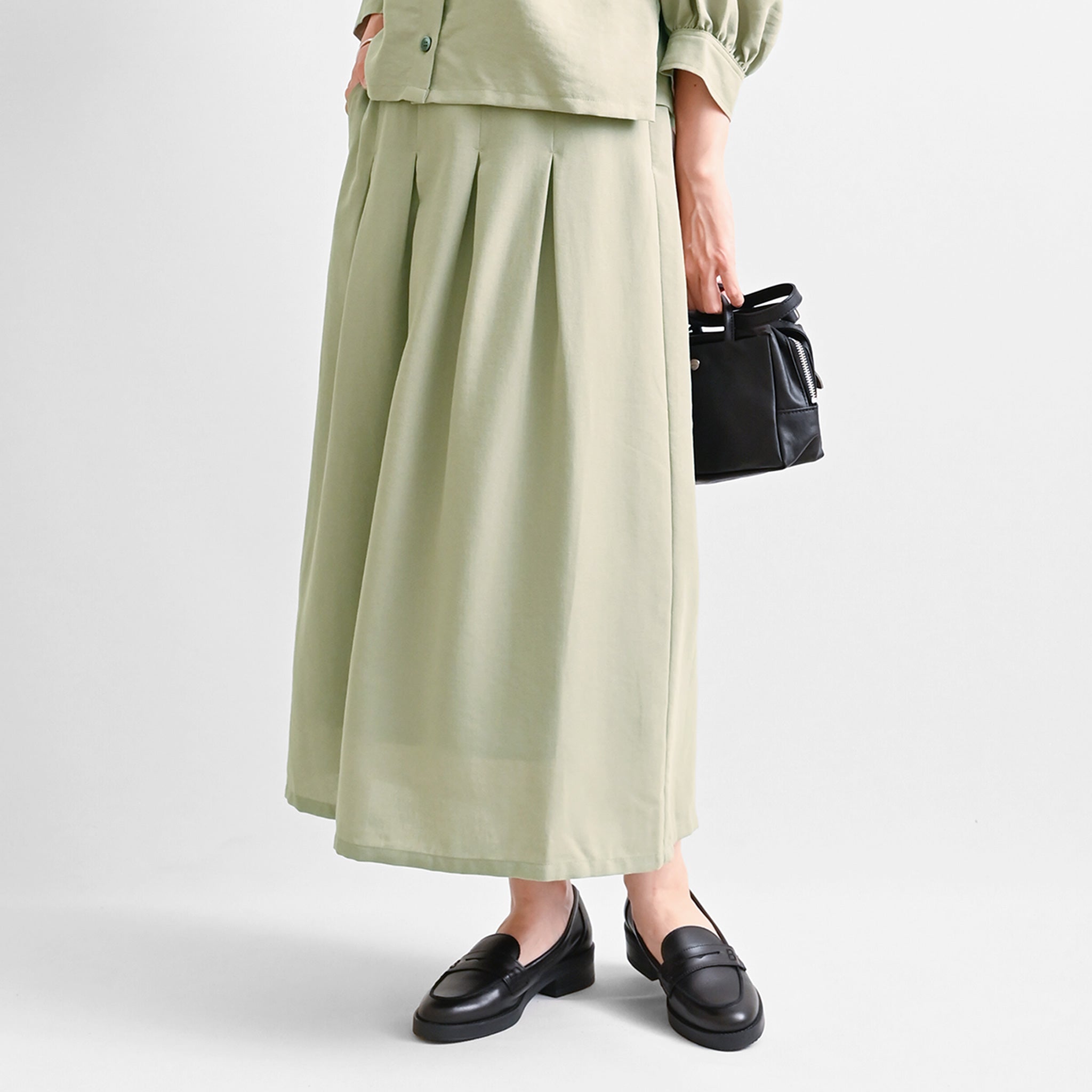 ポリリネンクロススカート | deux C(ドゥ・セー)公式オンラインストア