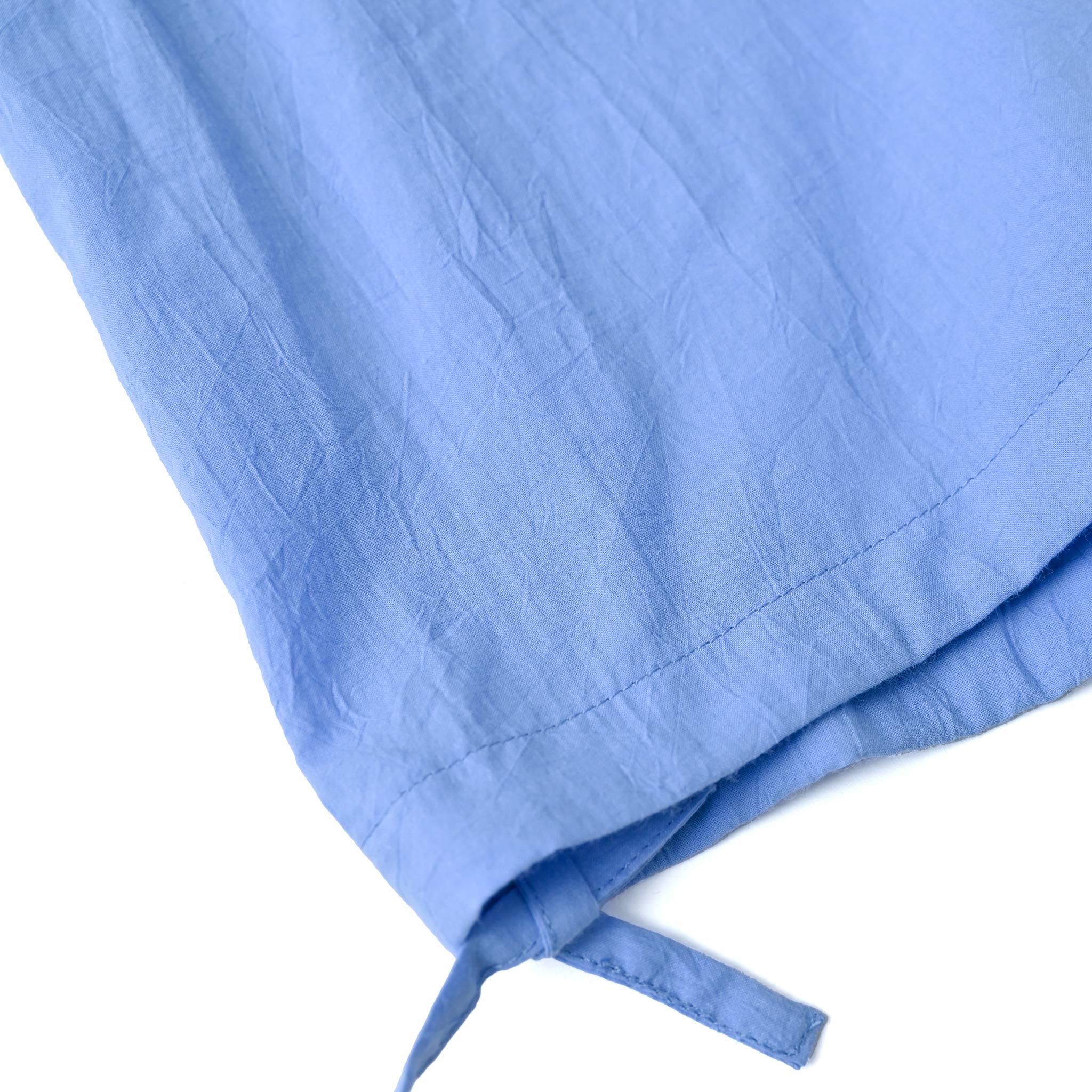 ドロストコットンブラウス 長袖