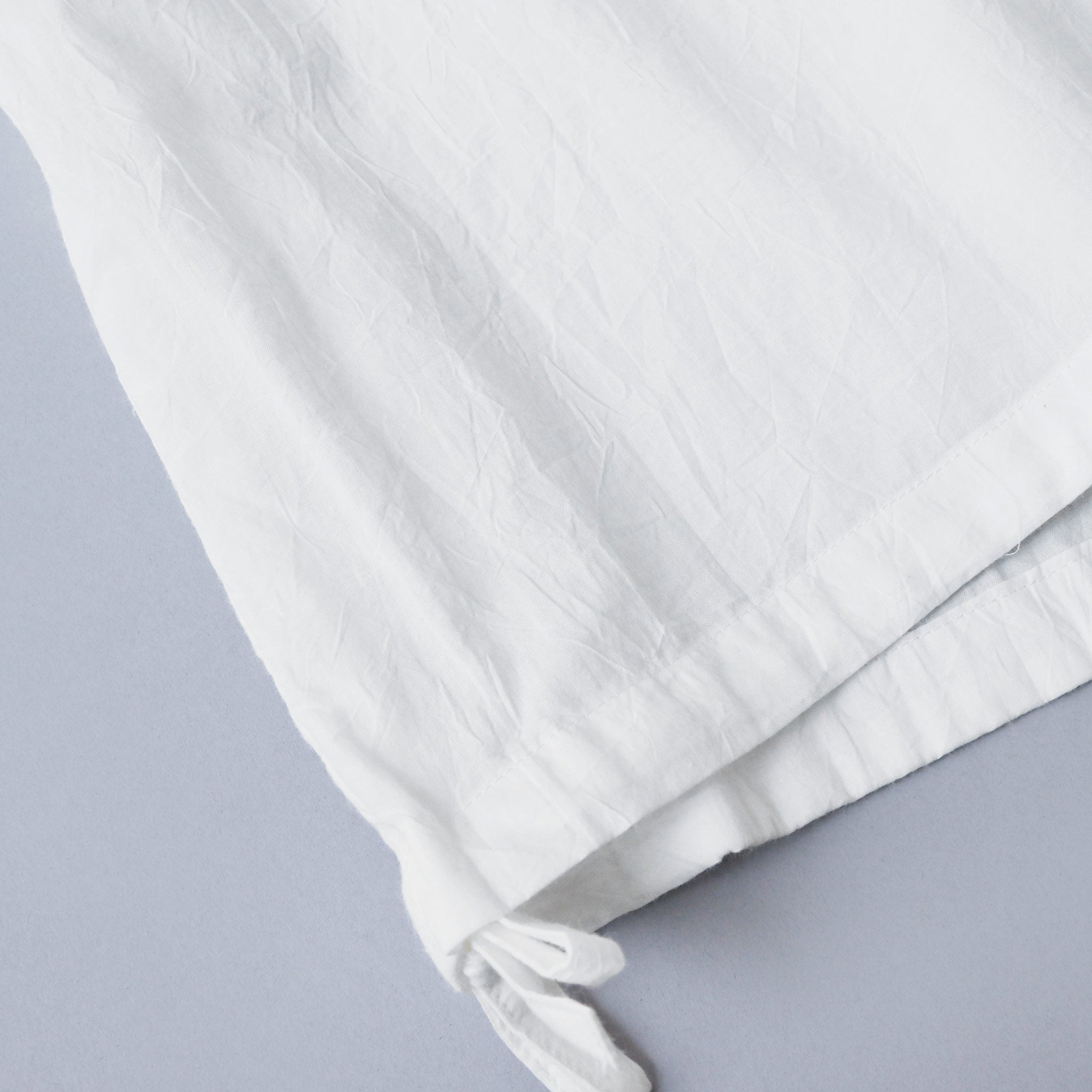 ドロストコットンブラウス 長袖