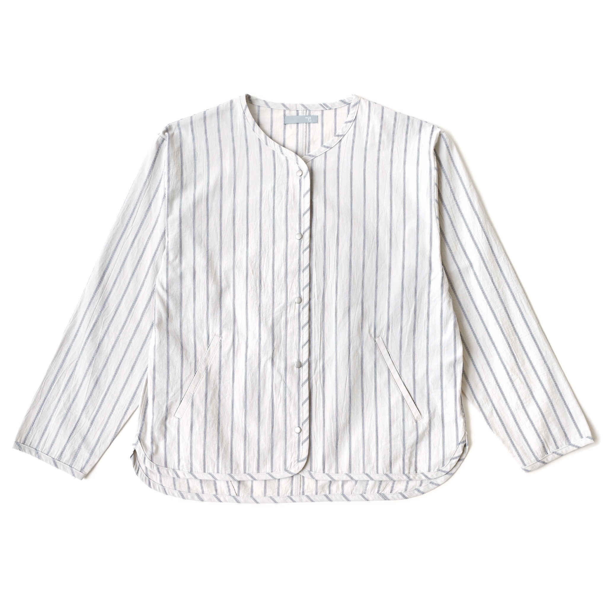 メンワッシャーストライプジャケット 長袖