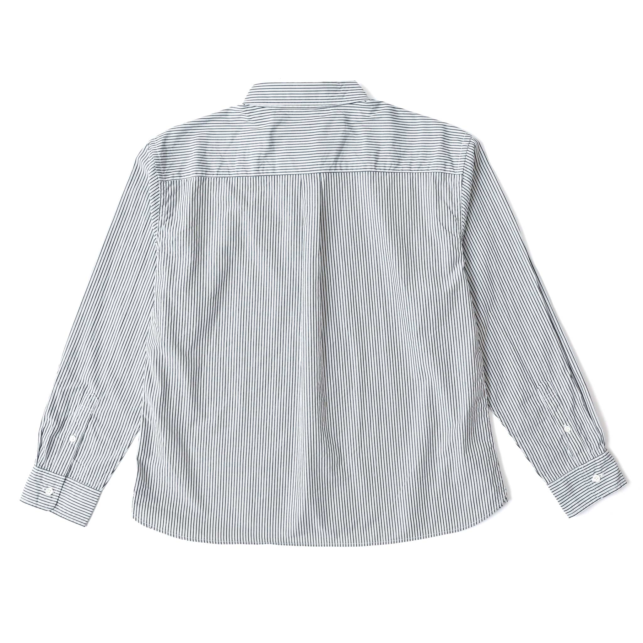 スタンダードストライプブラウス 長袖