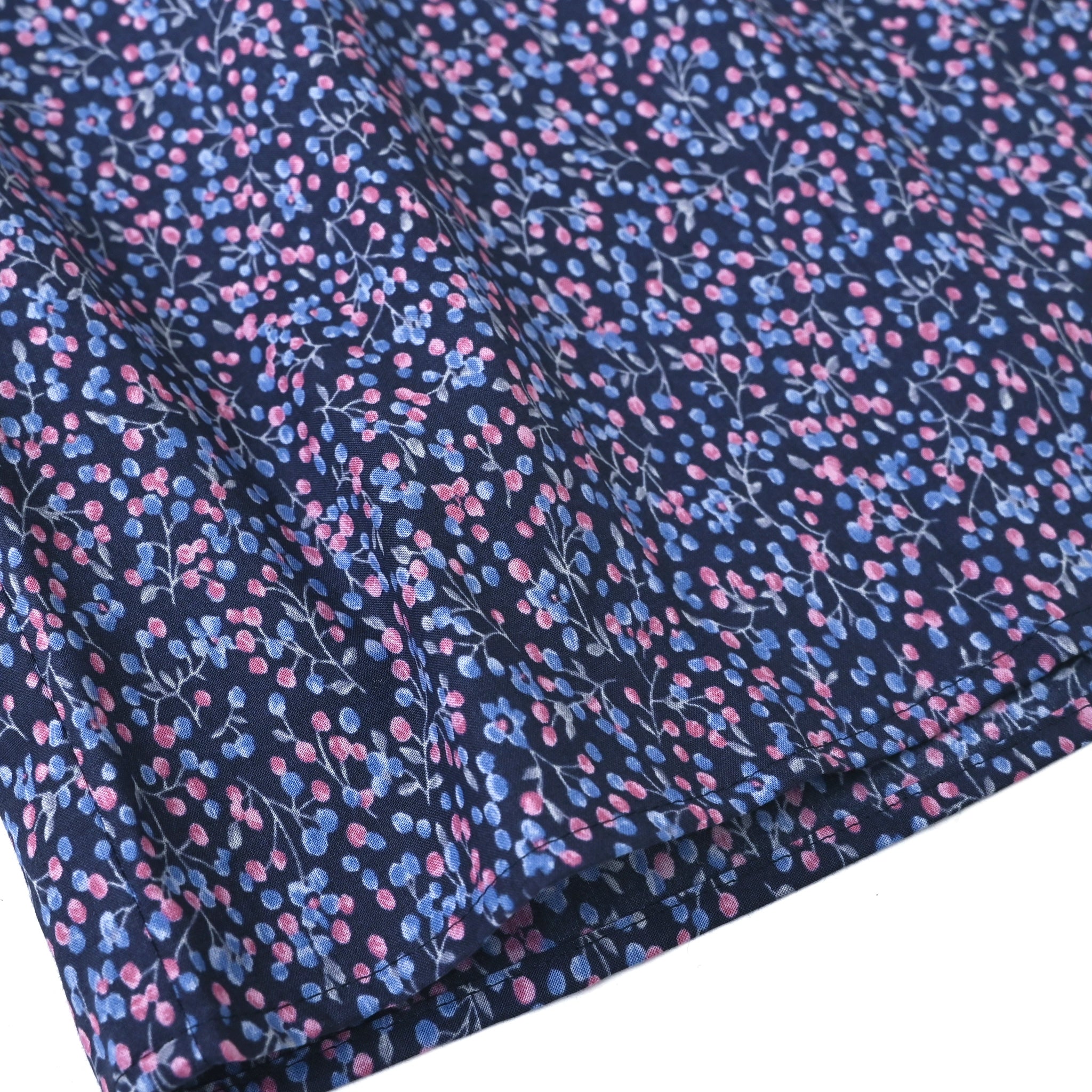 ドットフラワーブラウス 長袖