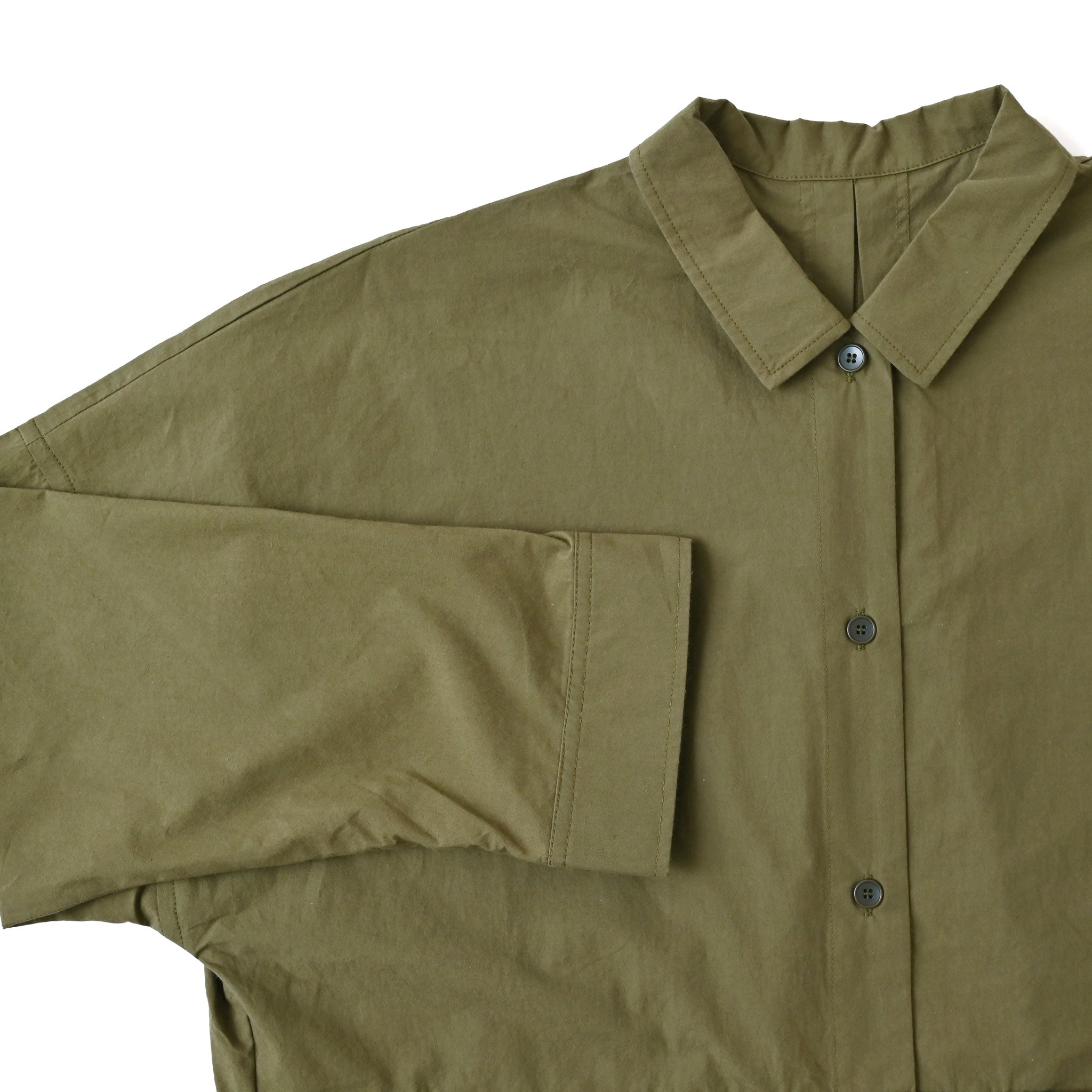 ワッシャーコットンジャケット 長袖