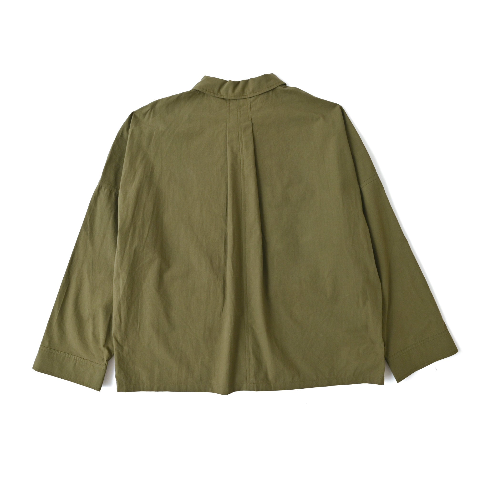 ワッシャーコットンジャケット 長袖