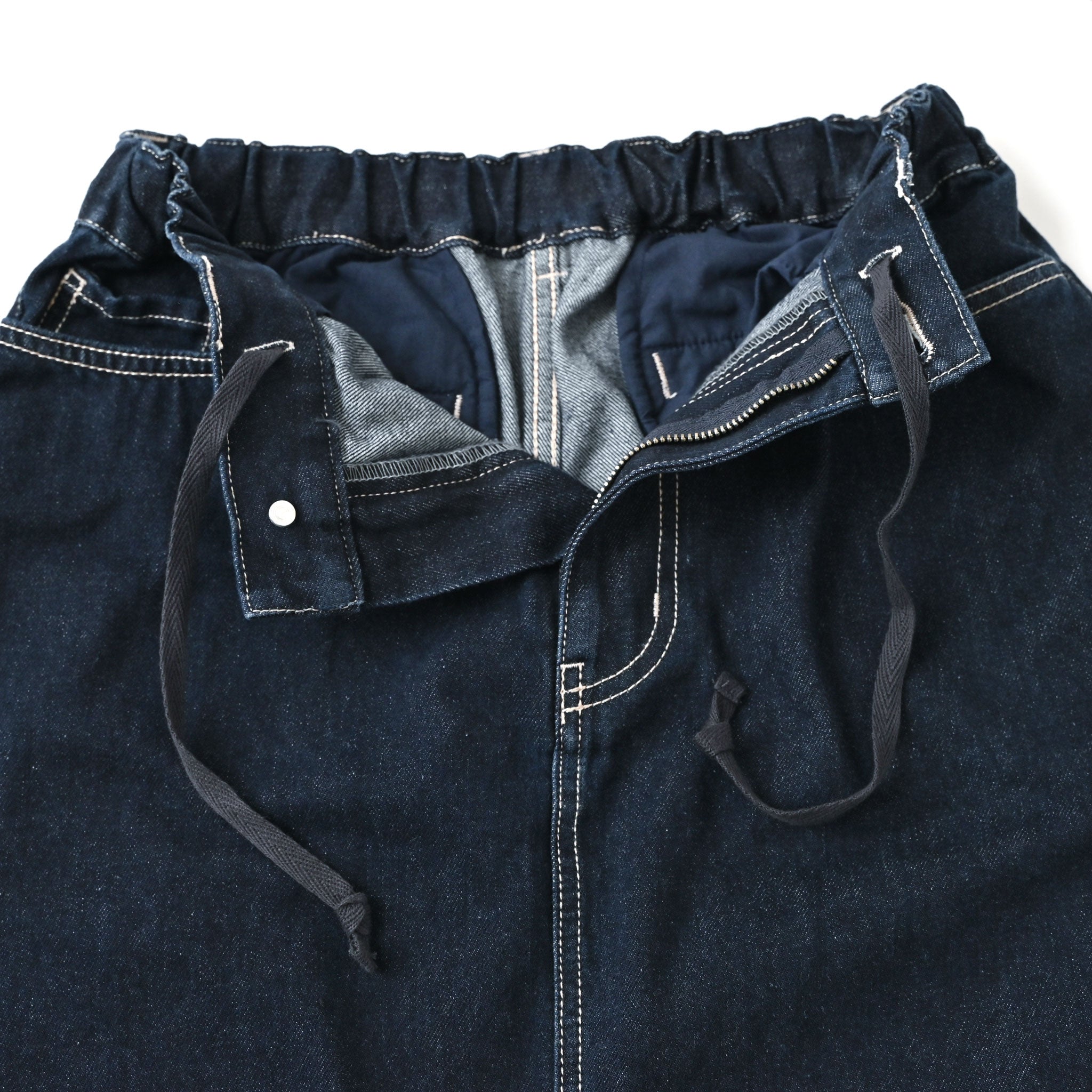 デニムステッチスカート