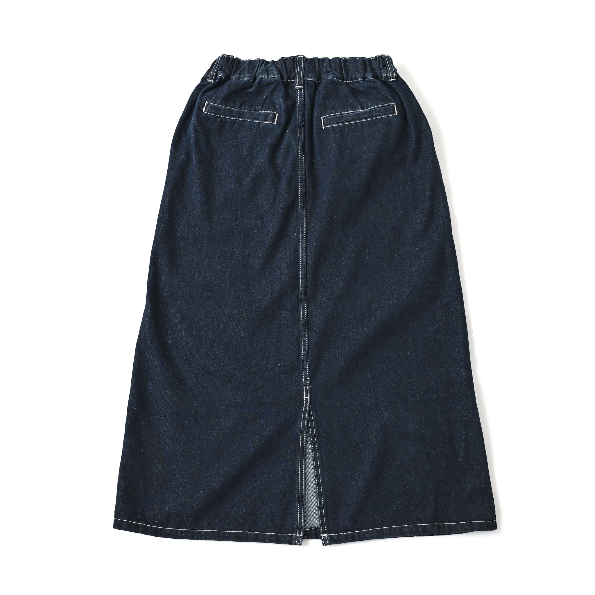デニムステッチスカート