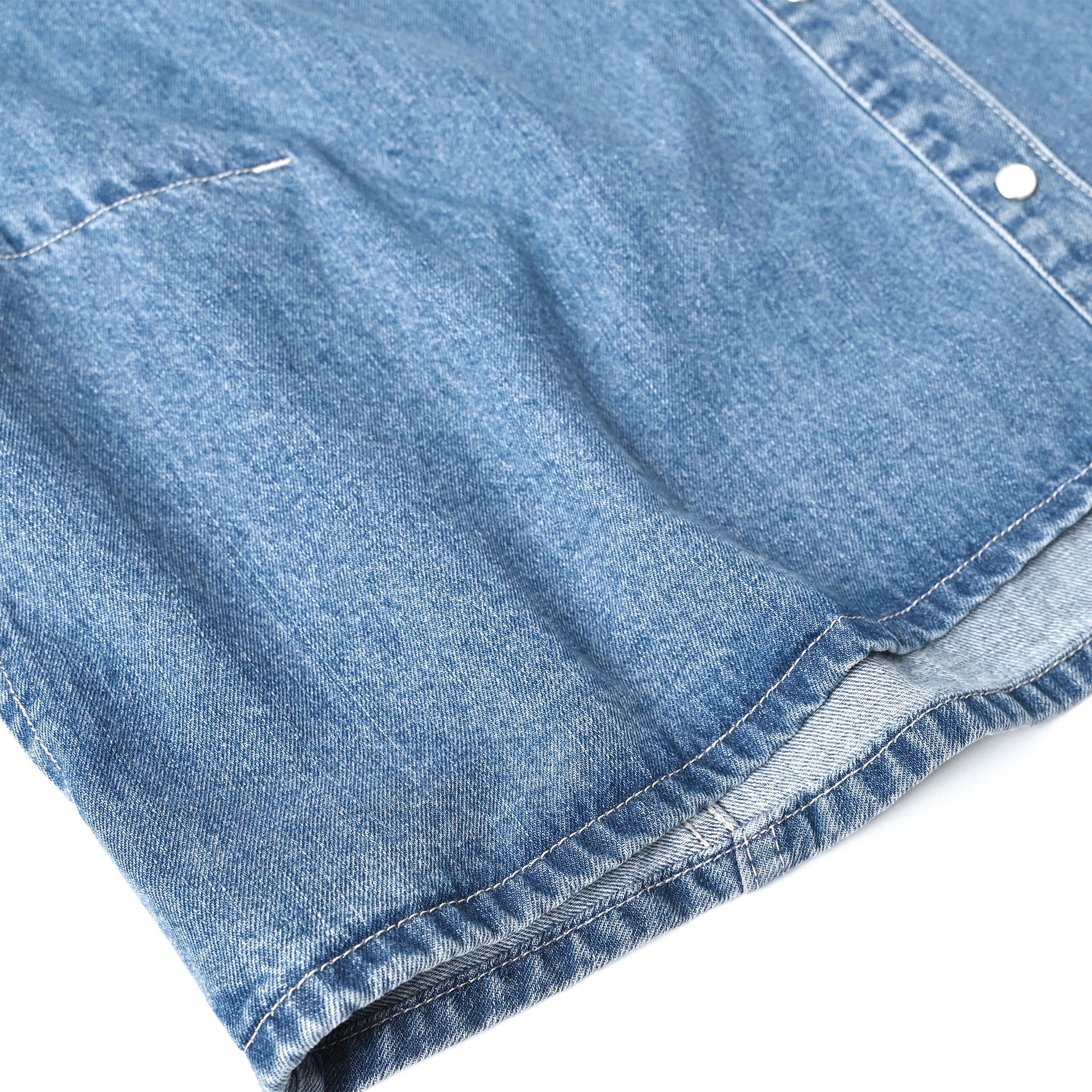 ウォッシュデニムジャケット 長袖