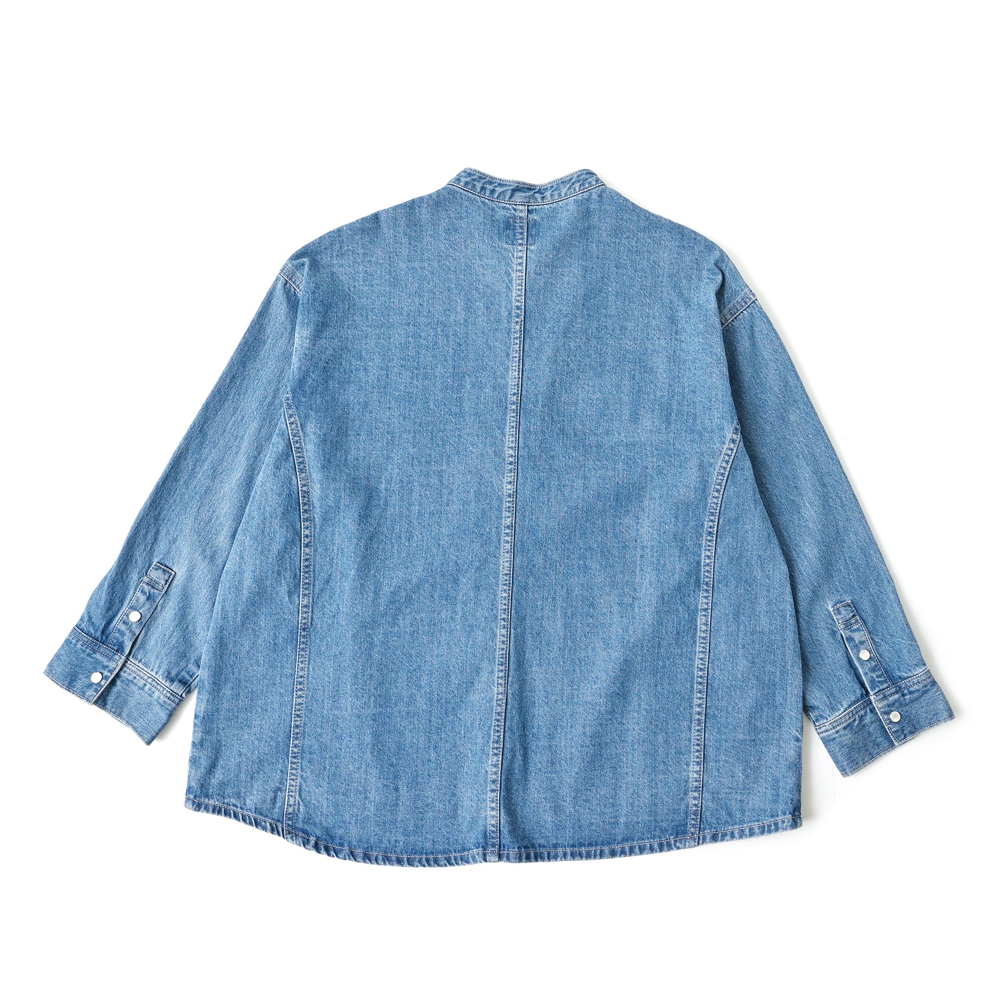 ウォッシュデニムジャケット 長袖