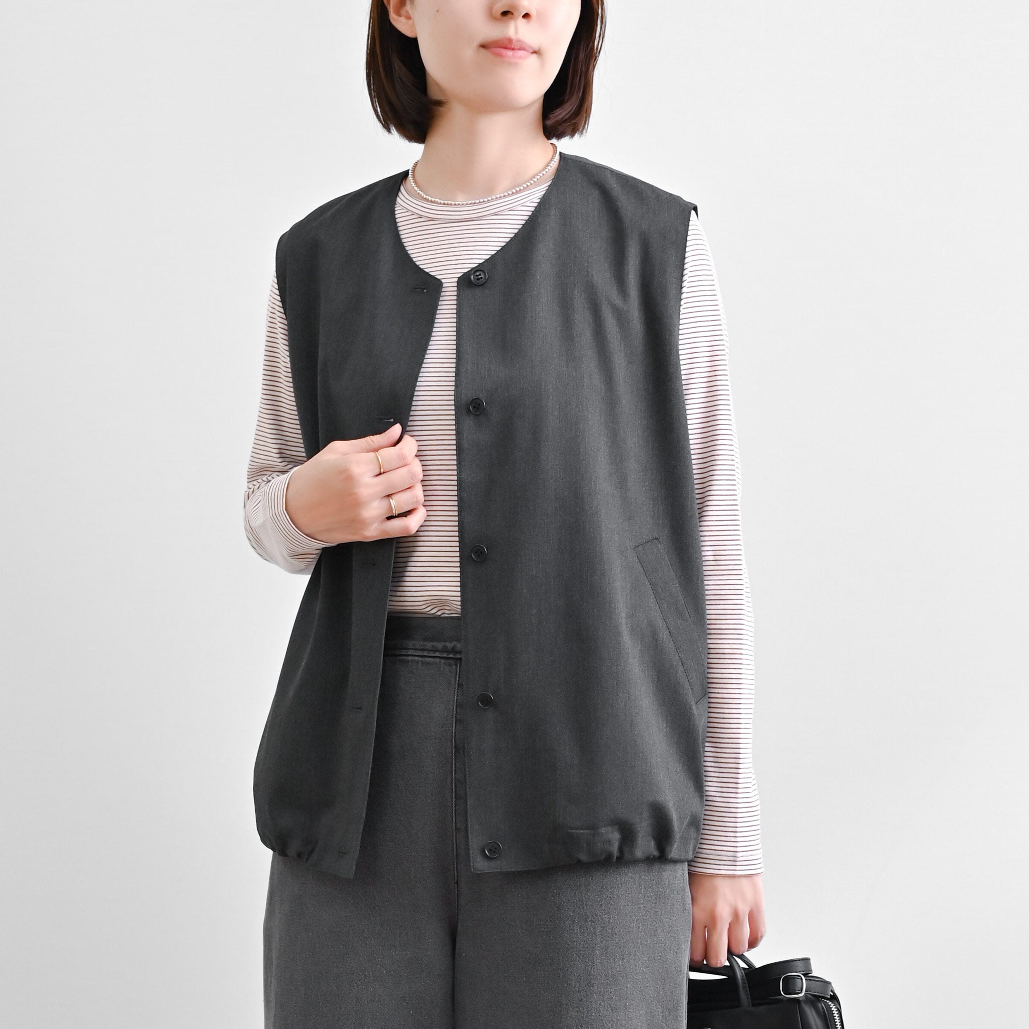 ツイルストレッチベスト