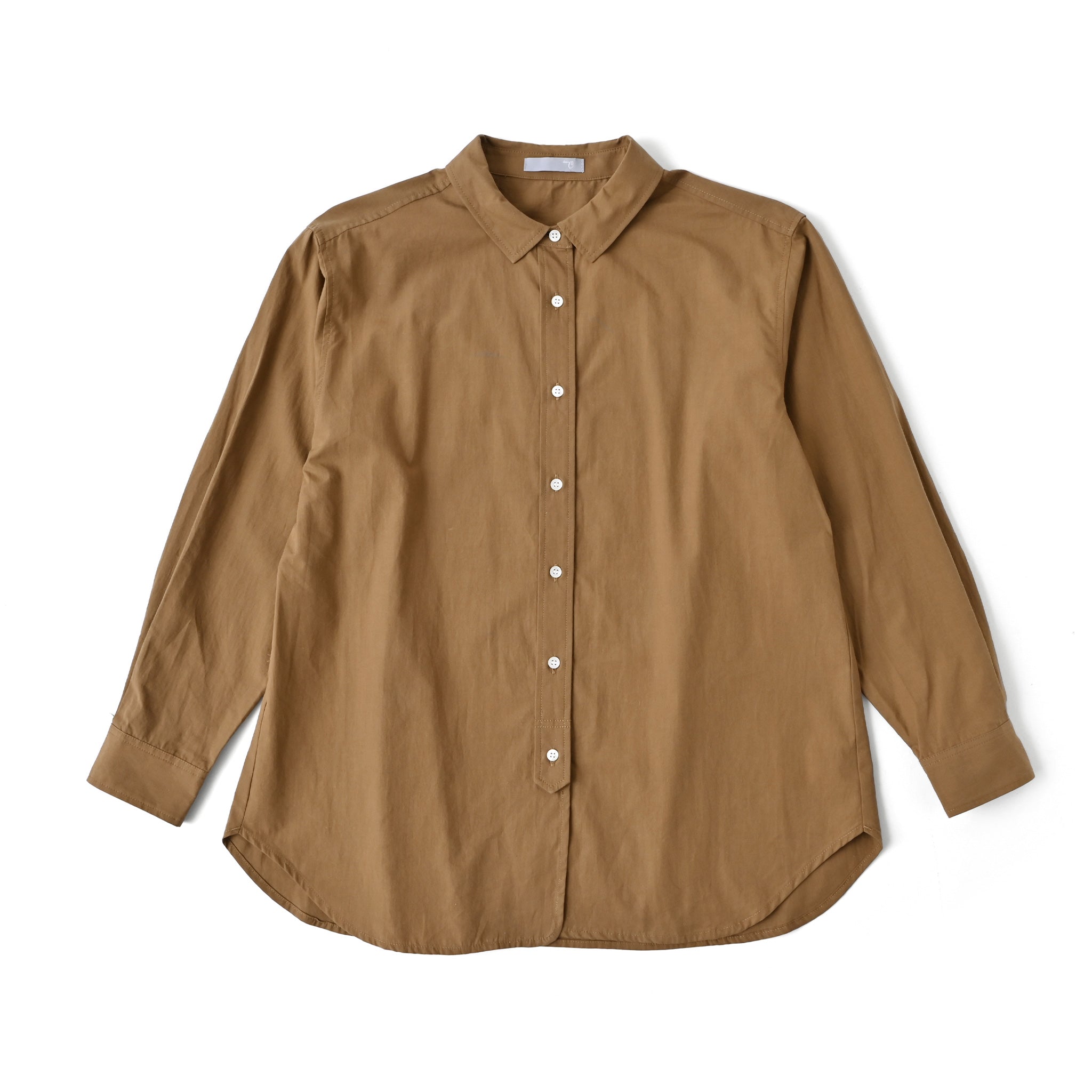 ブロードワッシャーブラウス 長袖