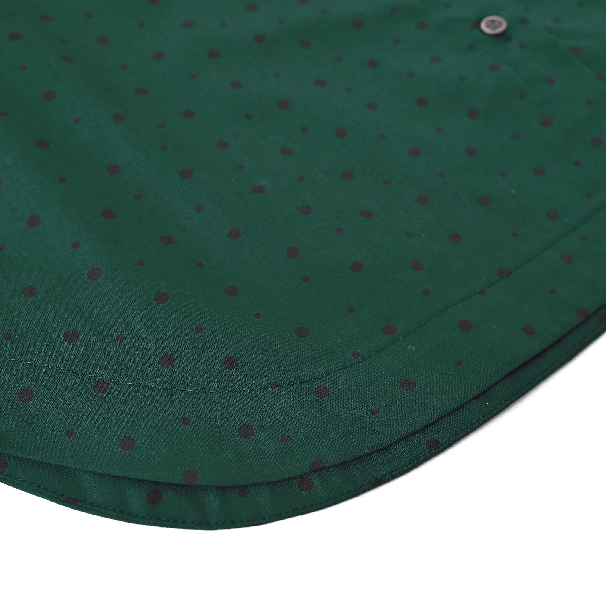 コットンドットブラウス 長袖