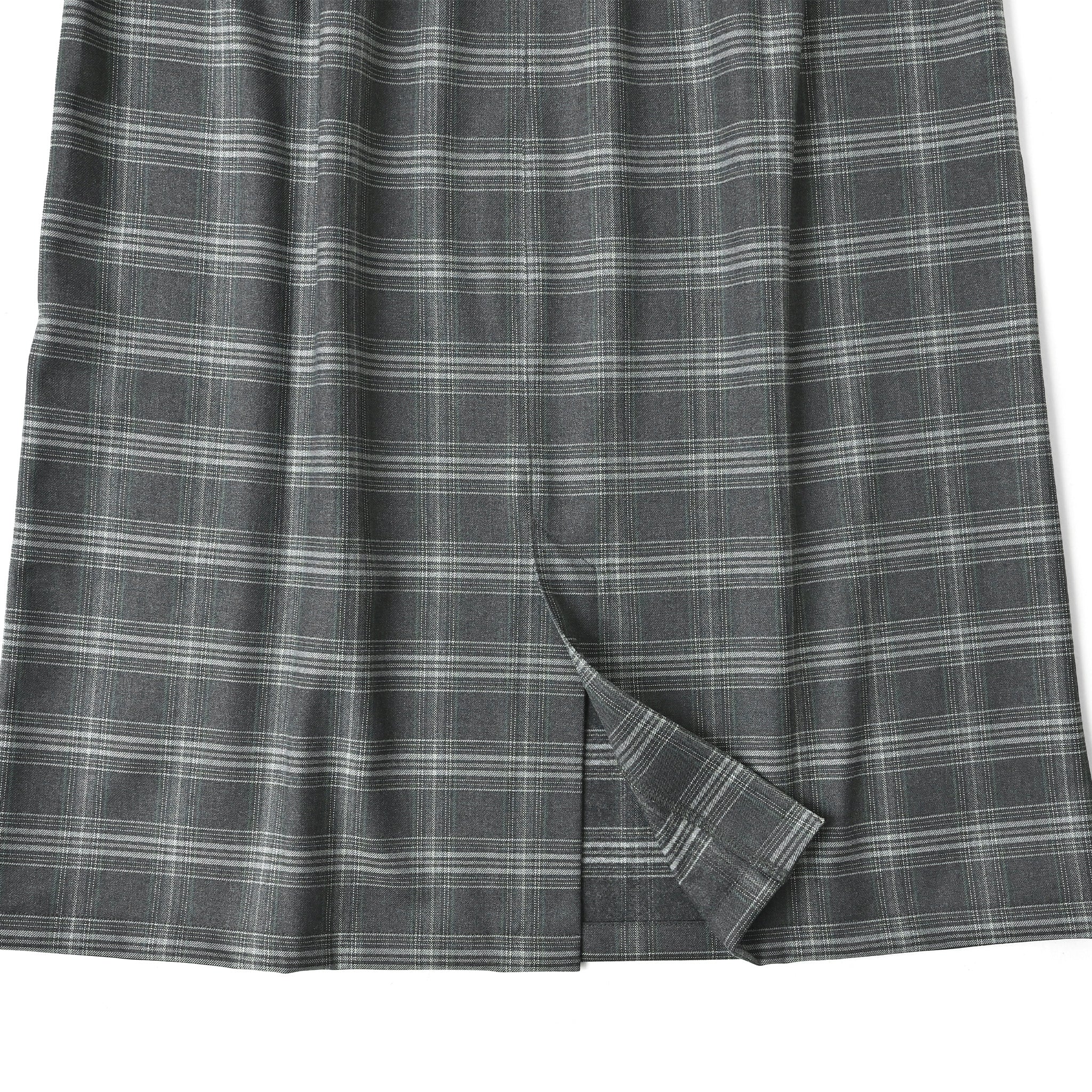 ウォームチェックスカート