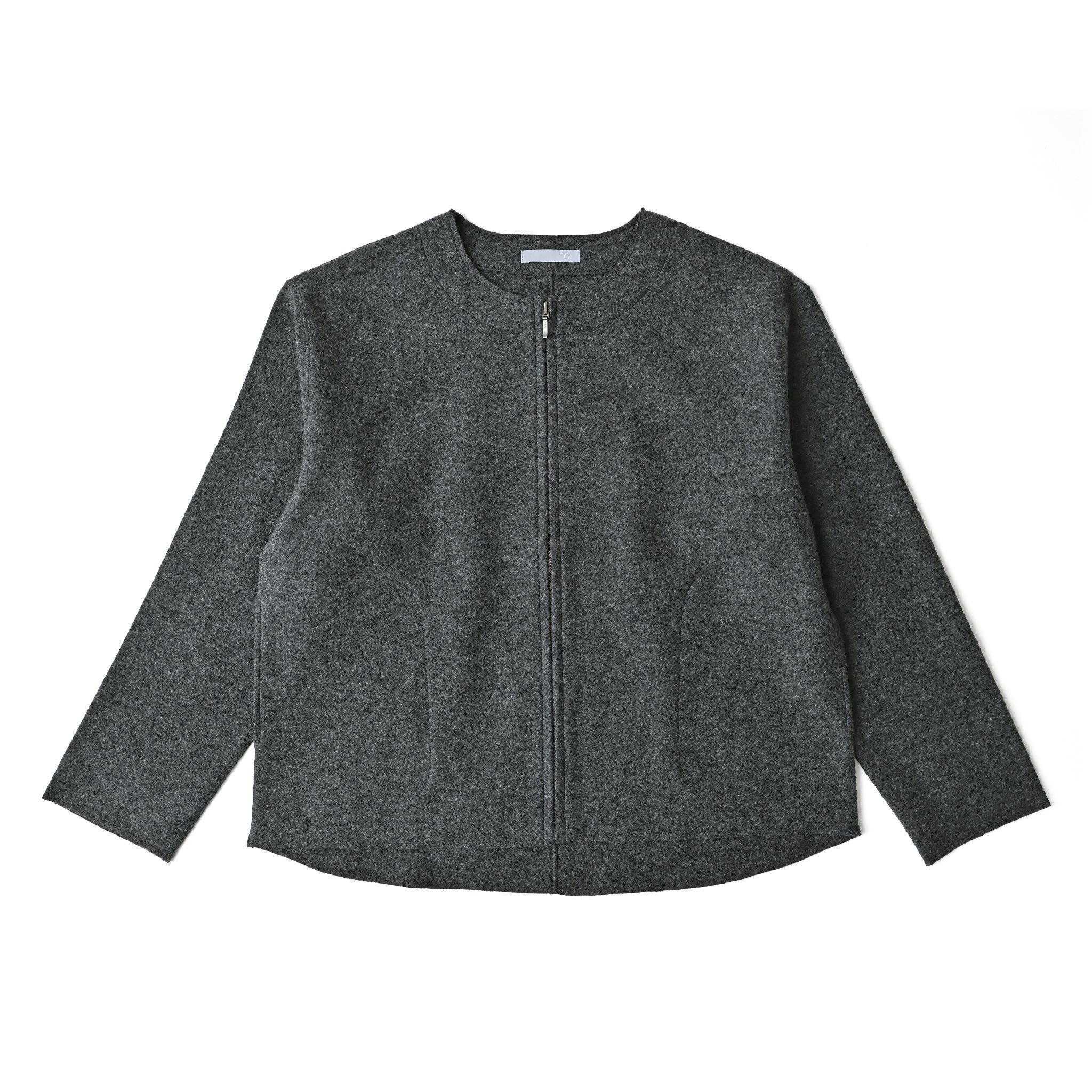ウールリングカットジャケット 長袖