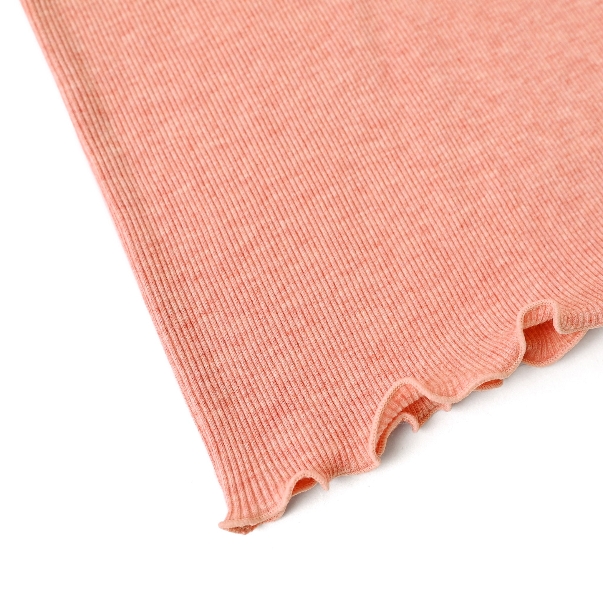 コットンウールテレコタートルネックプルオーバー 長袖