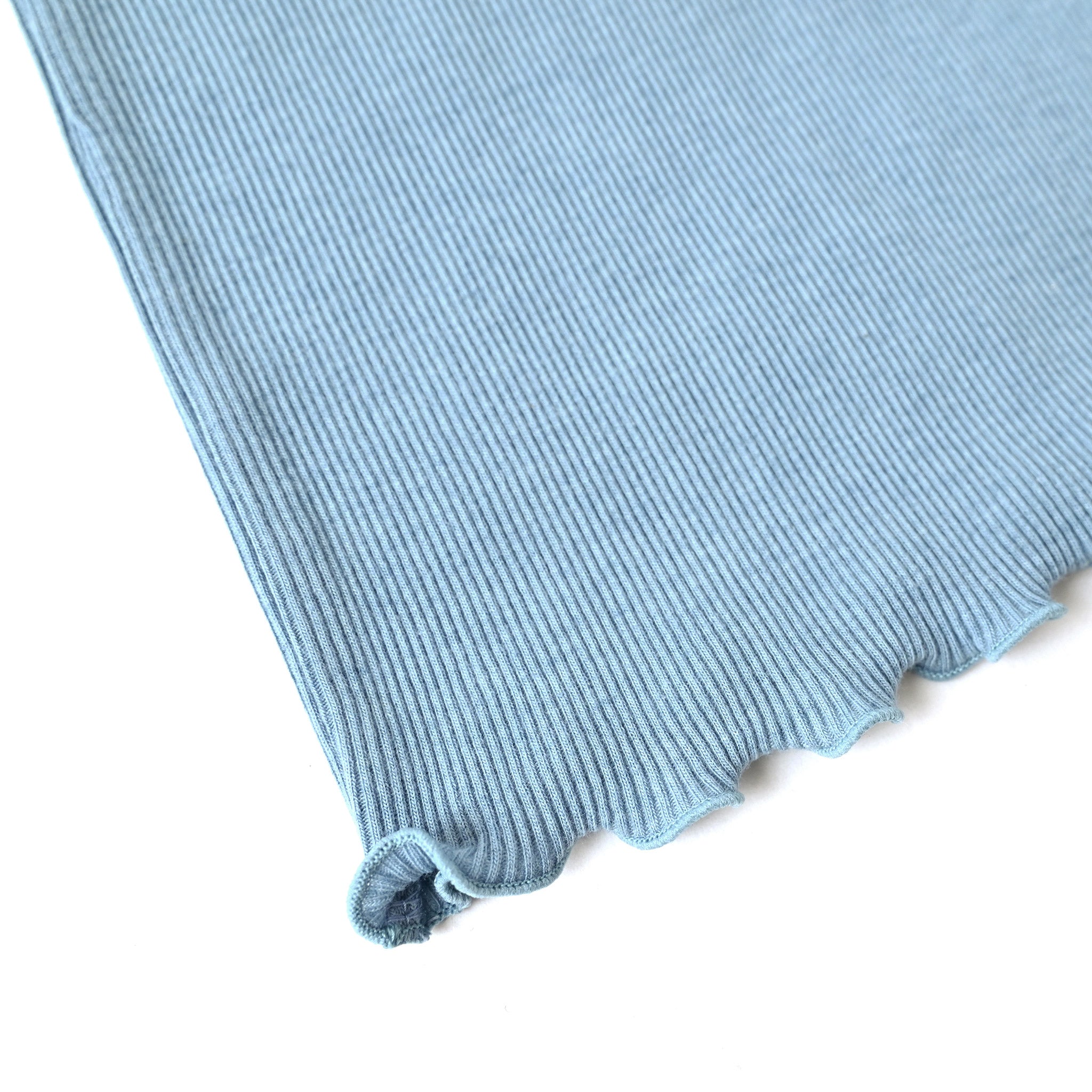 コットンウールテレコタートルネックプルオーバー 長袖