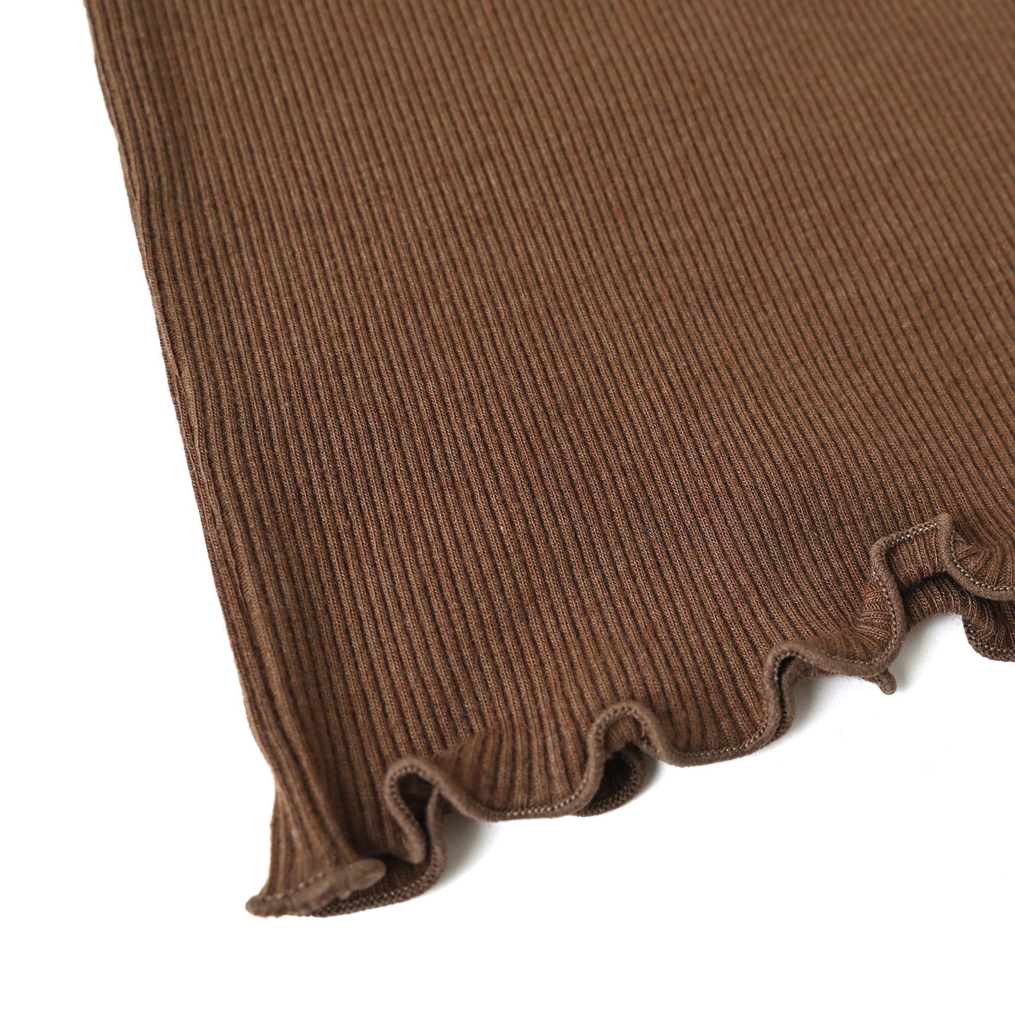 コットンウールテレコタートルネックプルオーバー 長袖