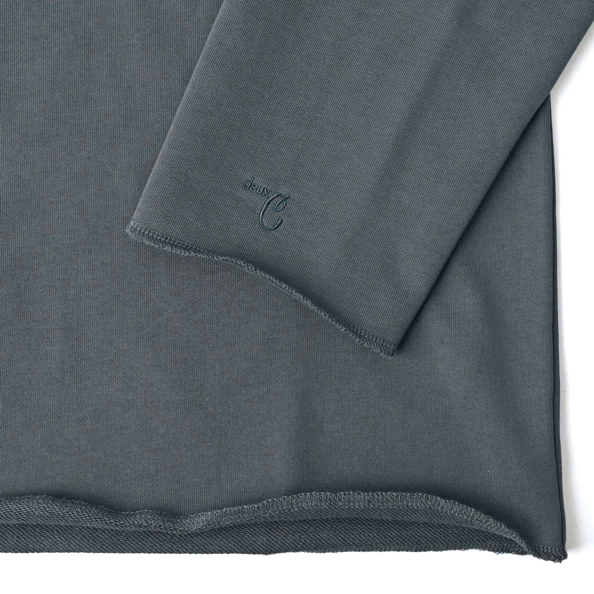 リブネックウラケプルオーバー 長袖