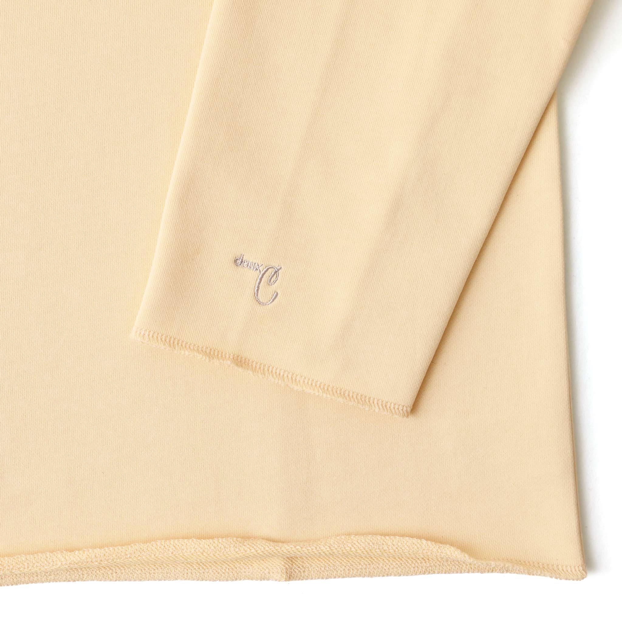 リブネックウラケプルオーバー 長袖