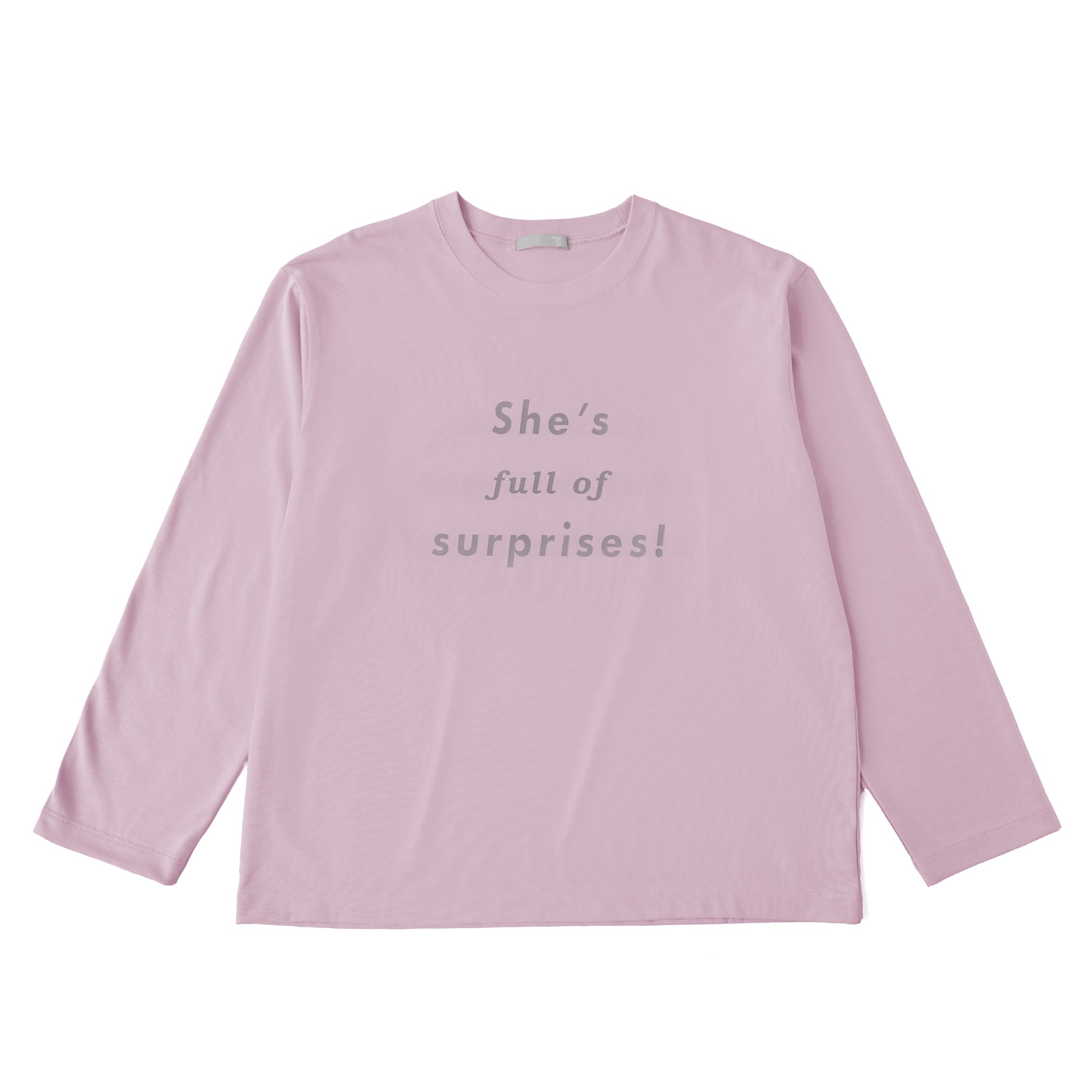 ロゴTシャツ 長袖