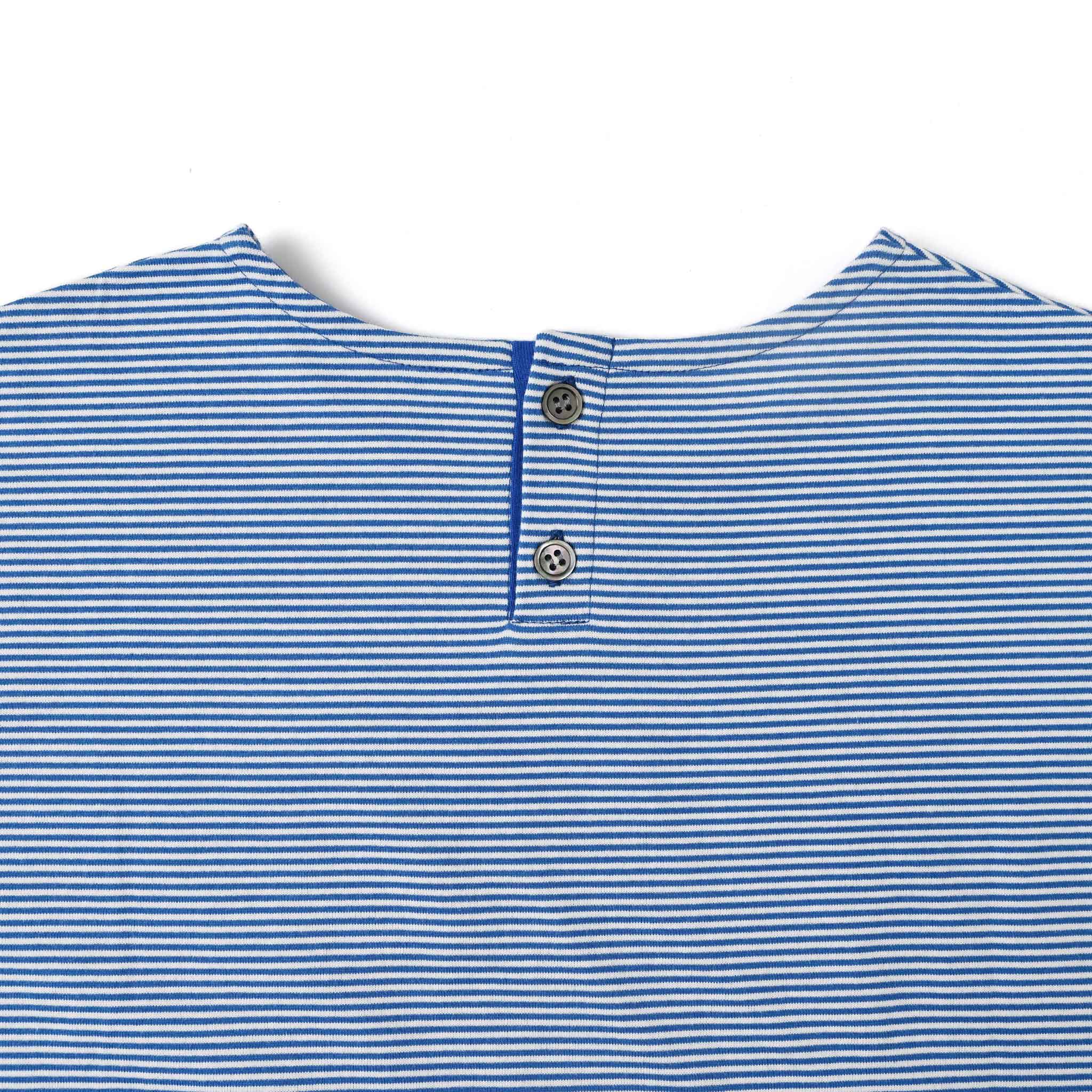 カラーポイントプルオーバー 長袖