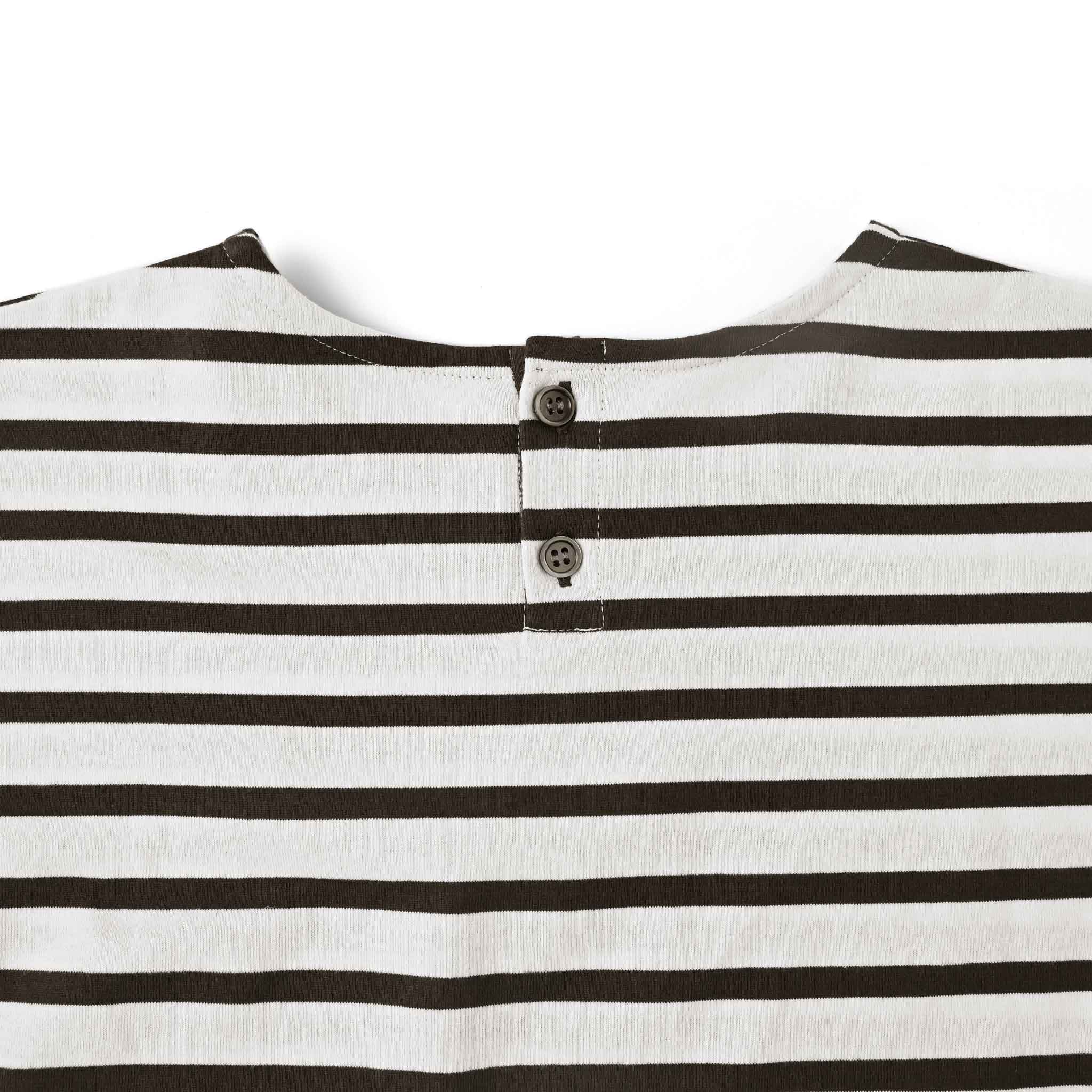 カラーポイントプルオーバー 長袖