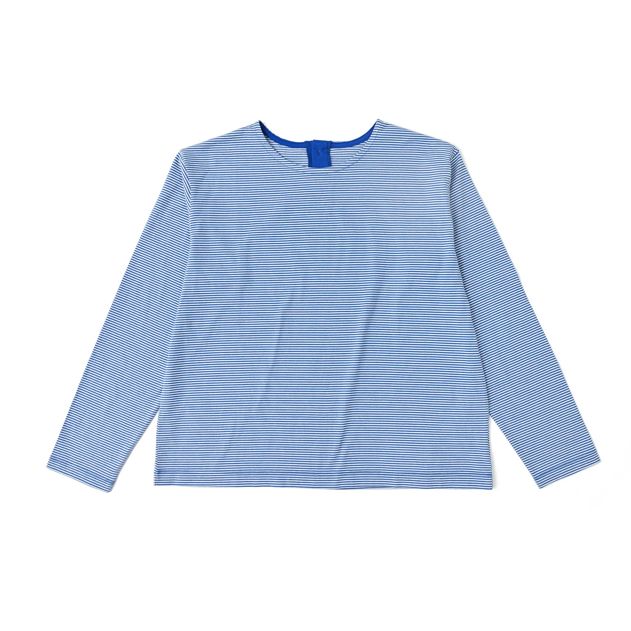 カラーポイントプルオーバー 長袖