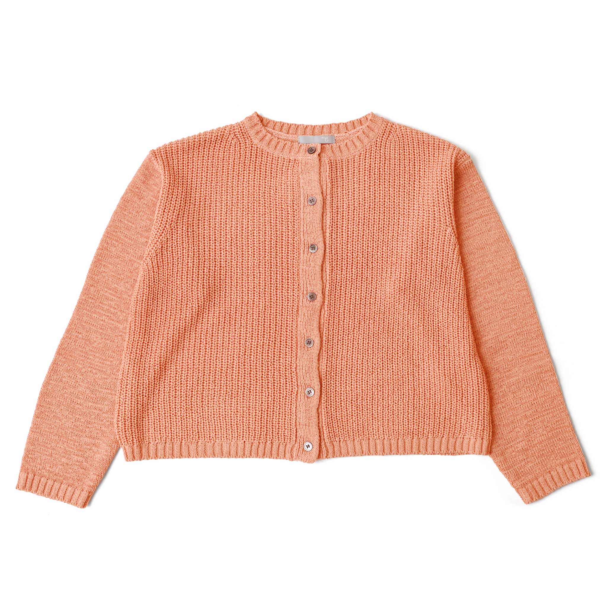 テープヤーンカーディガン 長袖