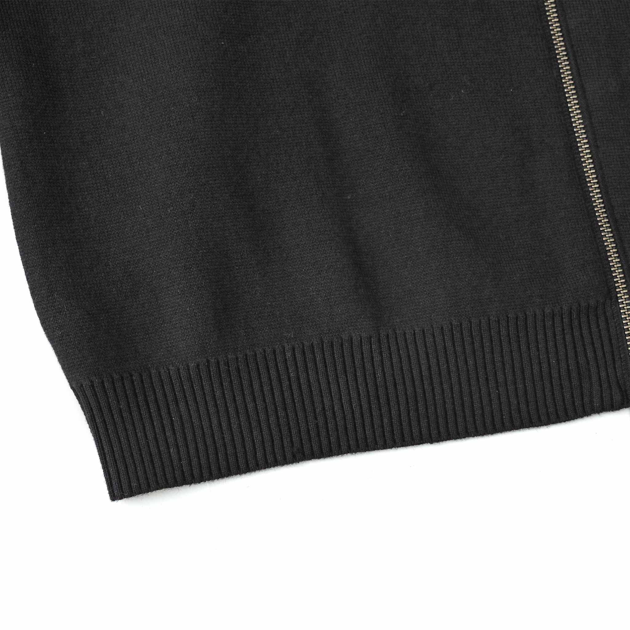 ハーフミラノニットジャケット 長袖