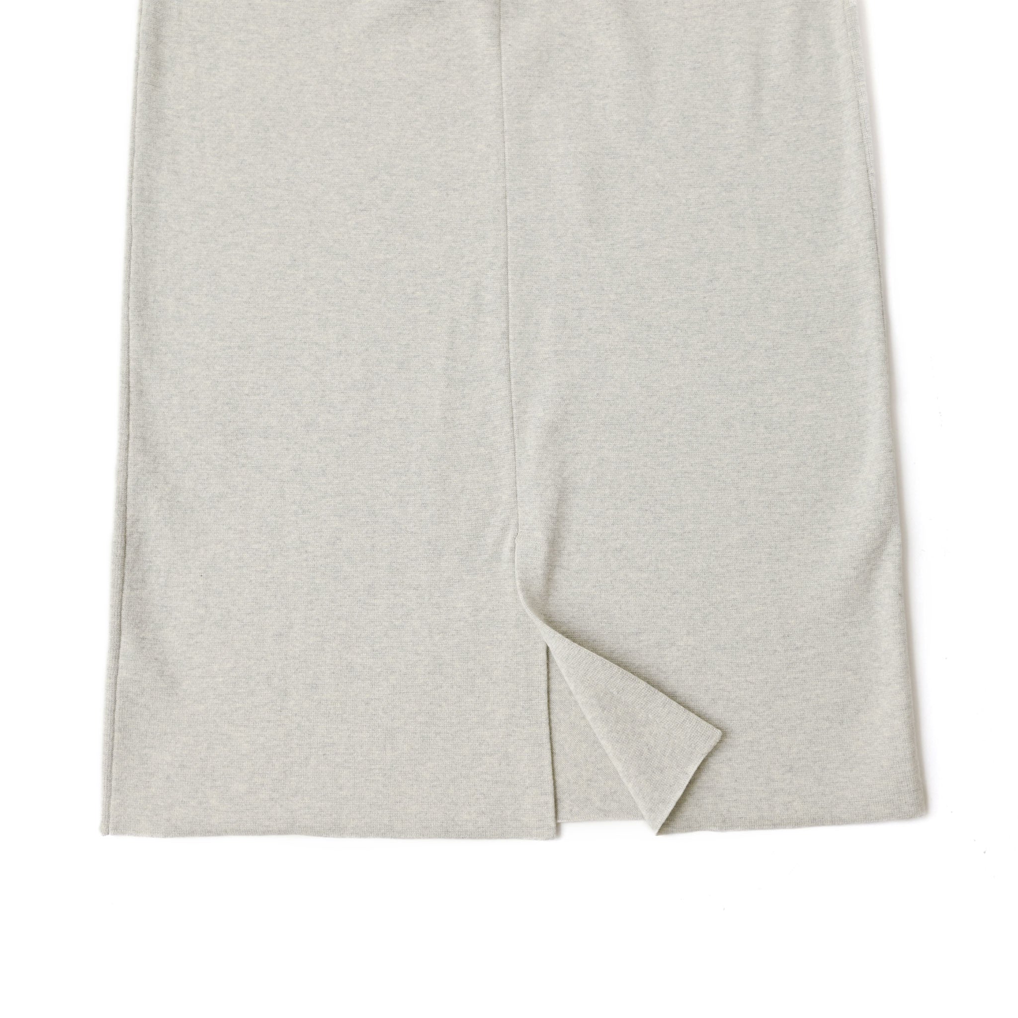 ハーフミラノニットスカート