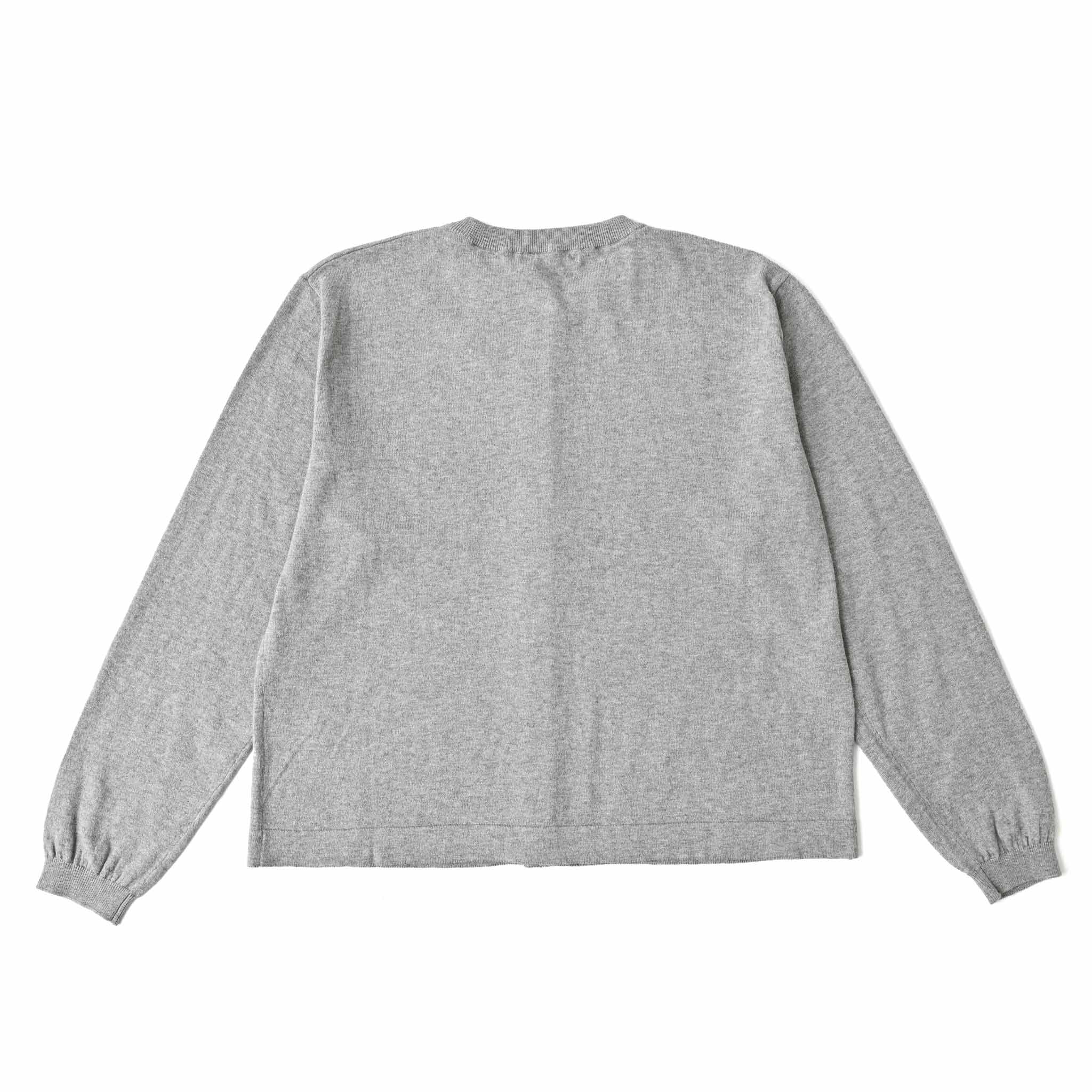 プレーンラインカーディガン 長袖 薄手