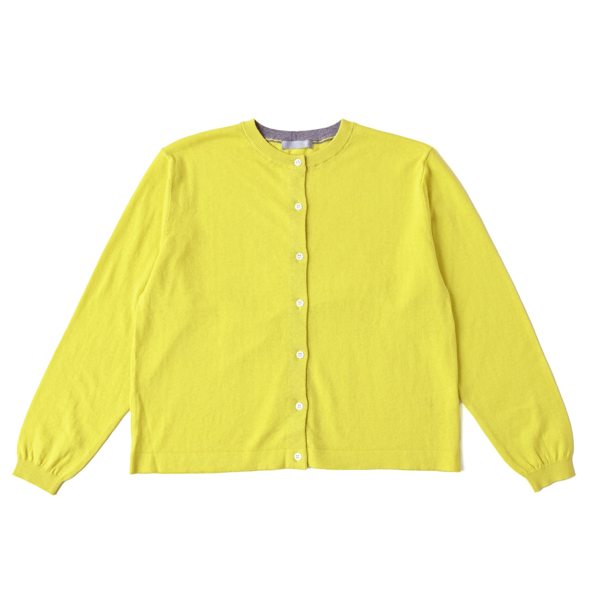 プレーンラインカーディガン 長袖 薄手