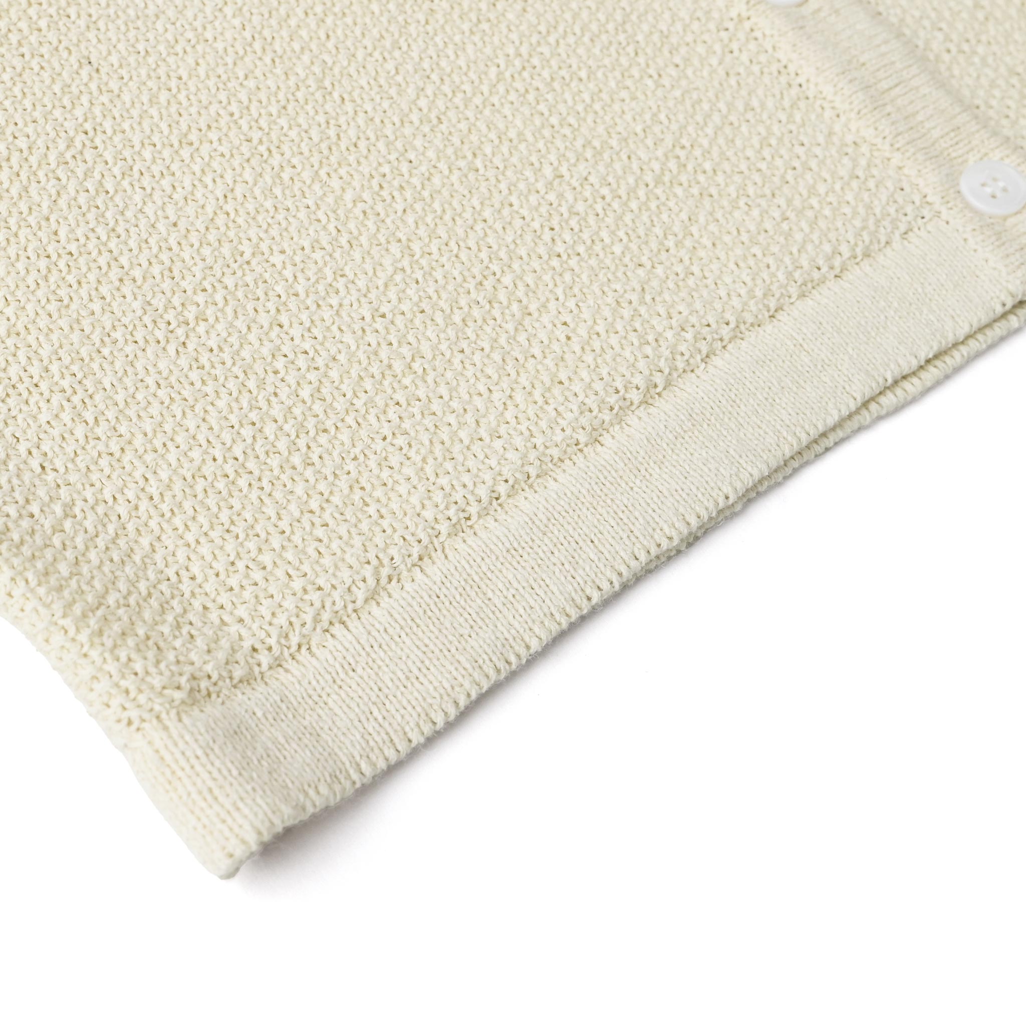 ペーパーミックス襟付カーディガン 長袖