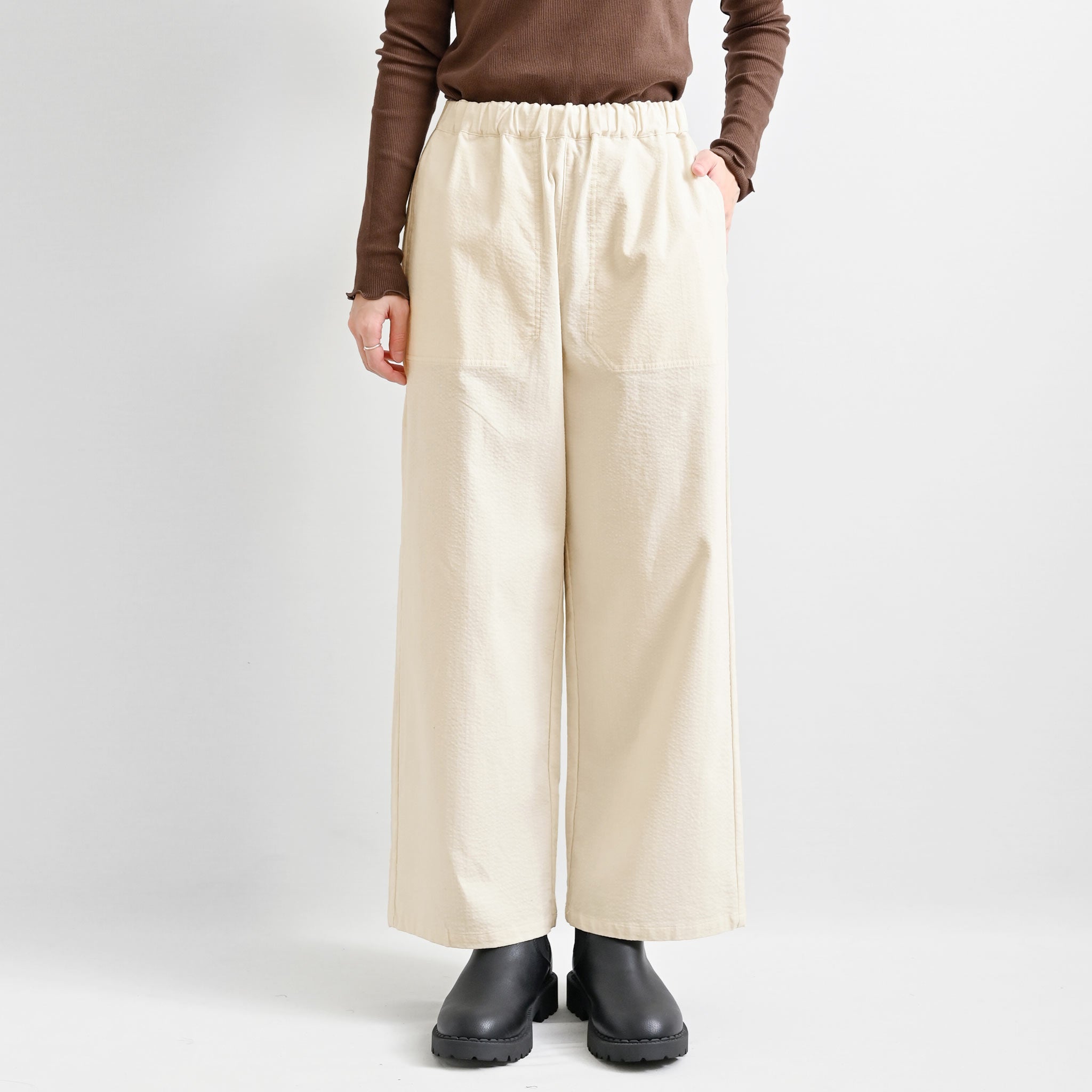 リップルコーデュロイパンツ