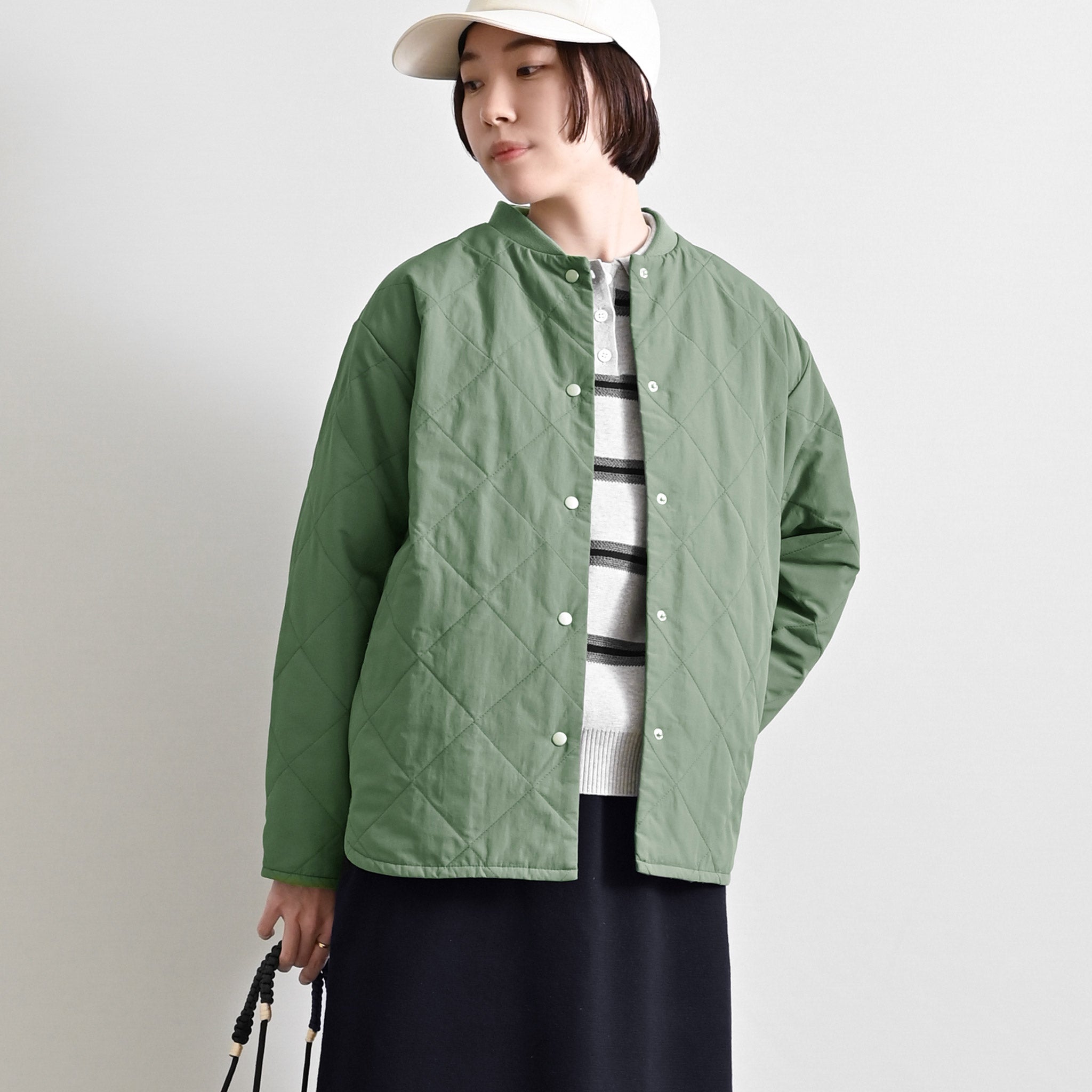 キルトジャケット 長袖