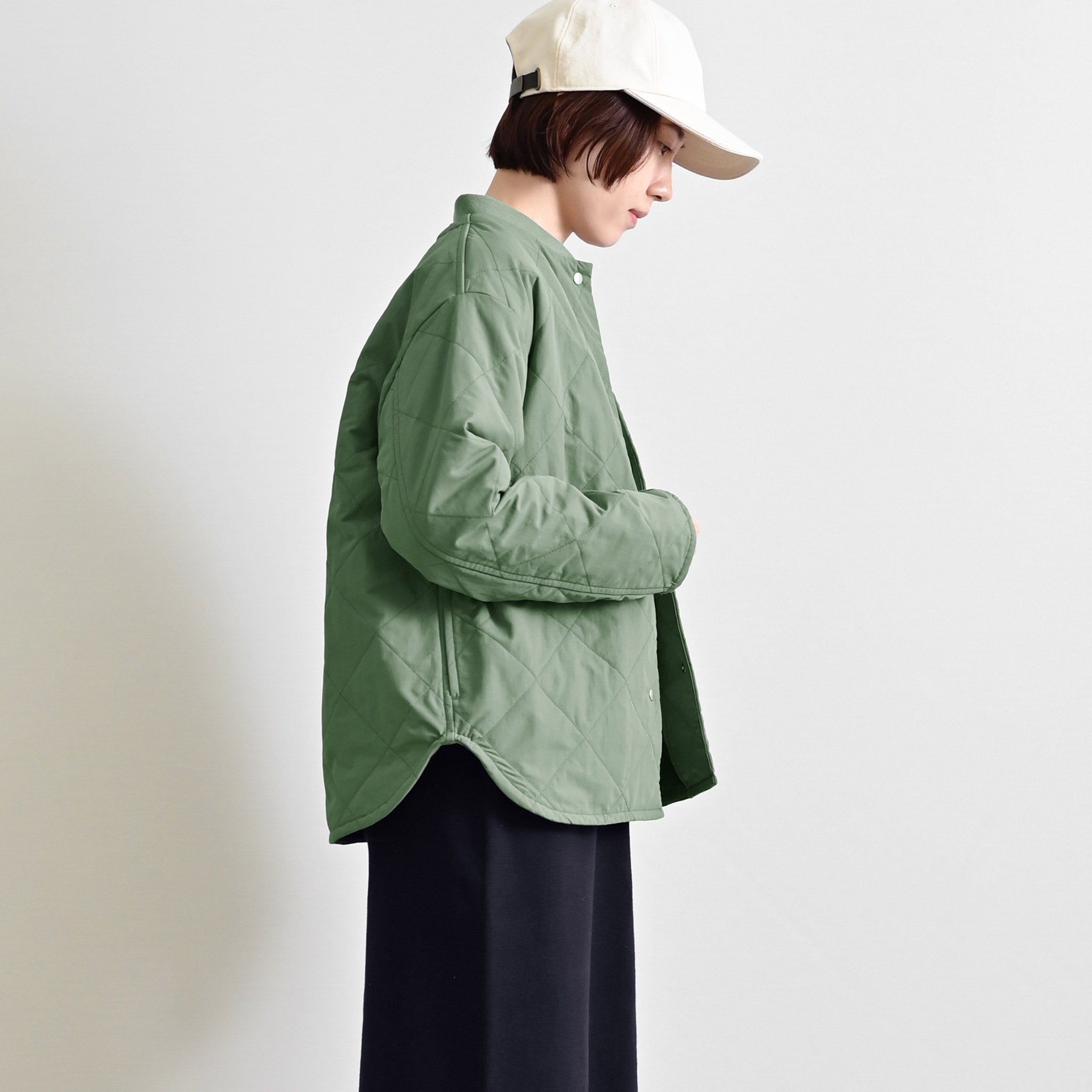 キルトジャケット 長袖