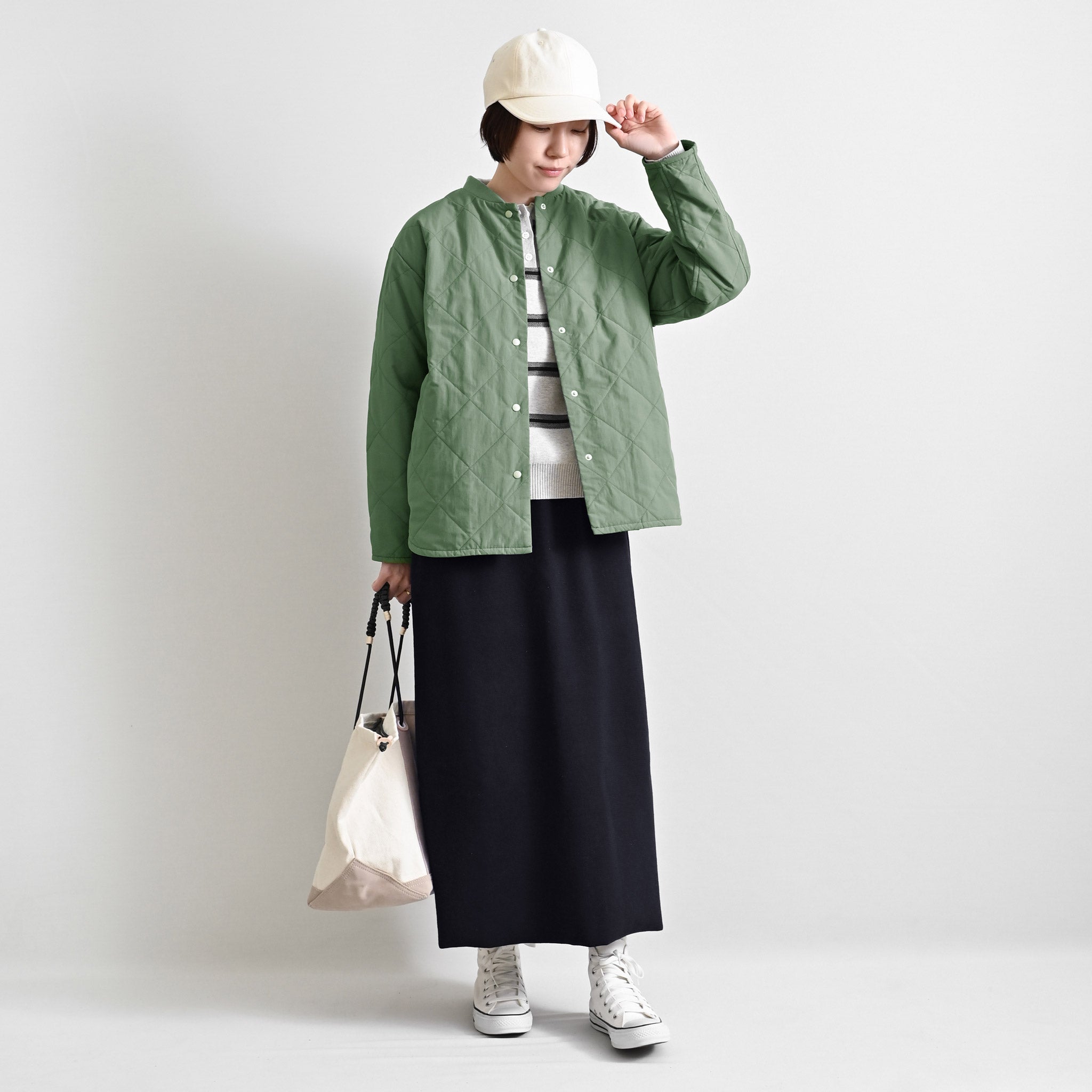 キルトジャケット 長袖