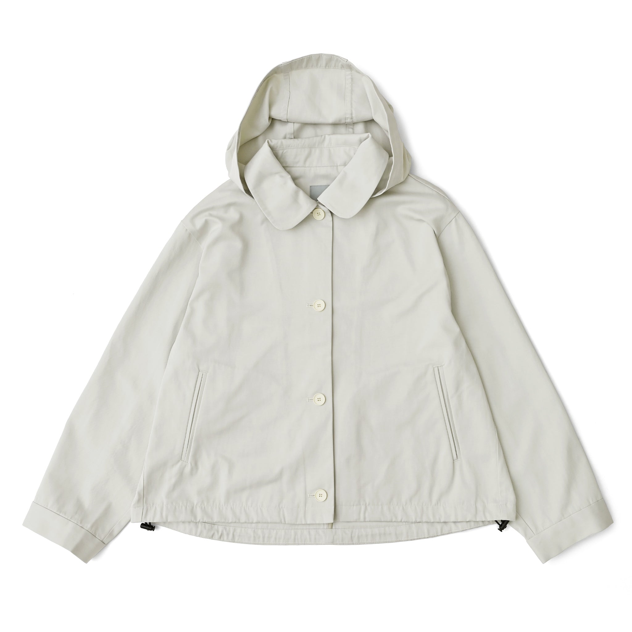 TCツイルジャケット フード付き 長袖