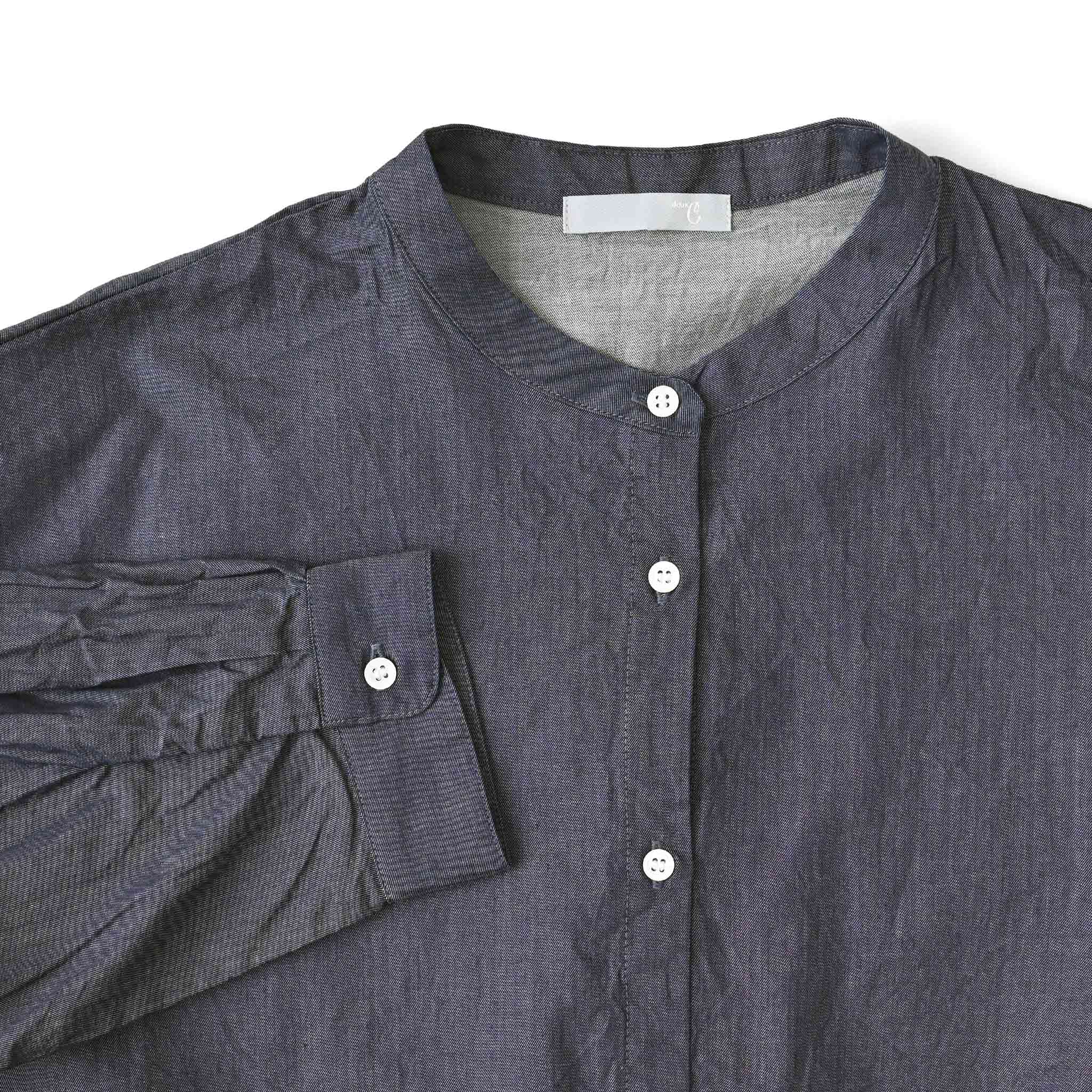 ライトデニムブラウス 長袖