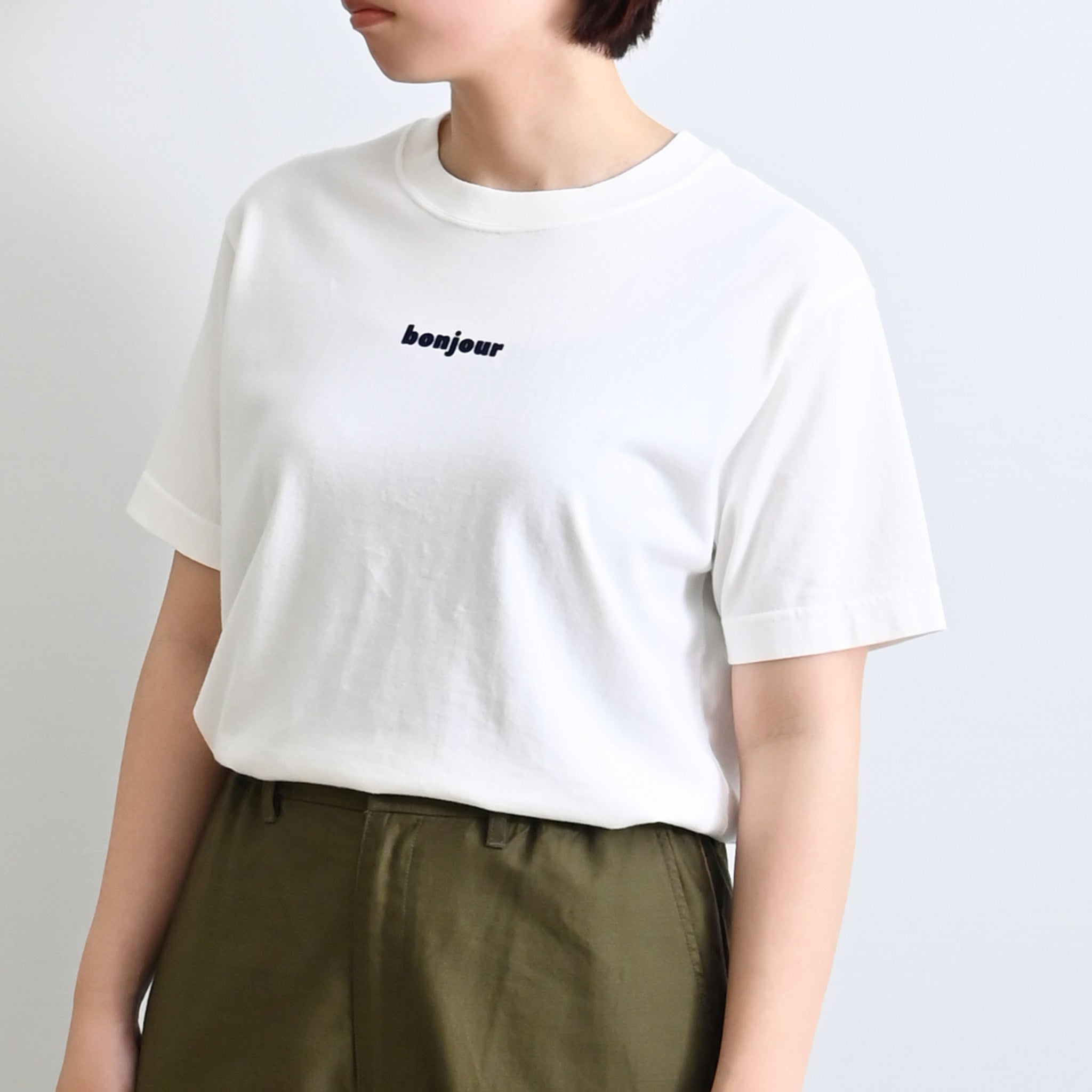 フロントバックプリントTシャツ 半袖