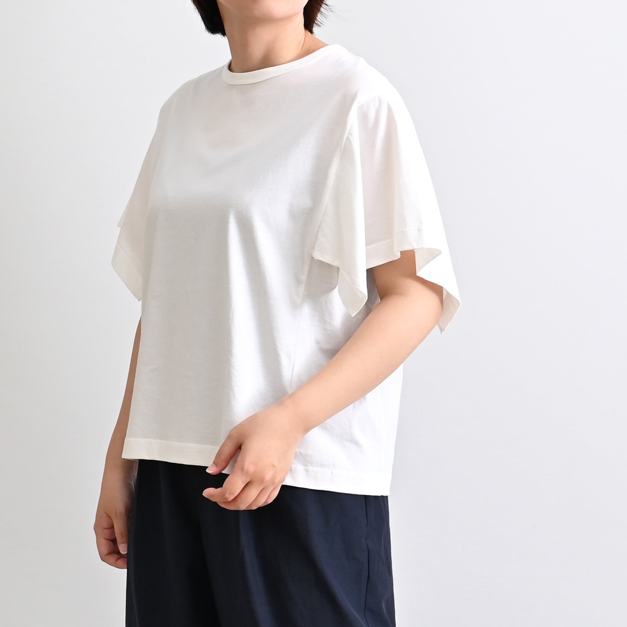 クールテンジクプルオーバー 半袖 接触冷感