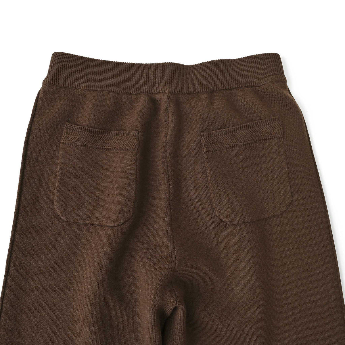 シンプルニットパンツ
