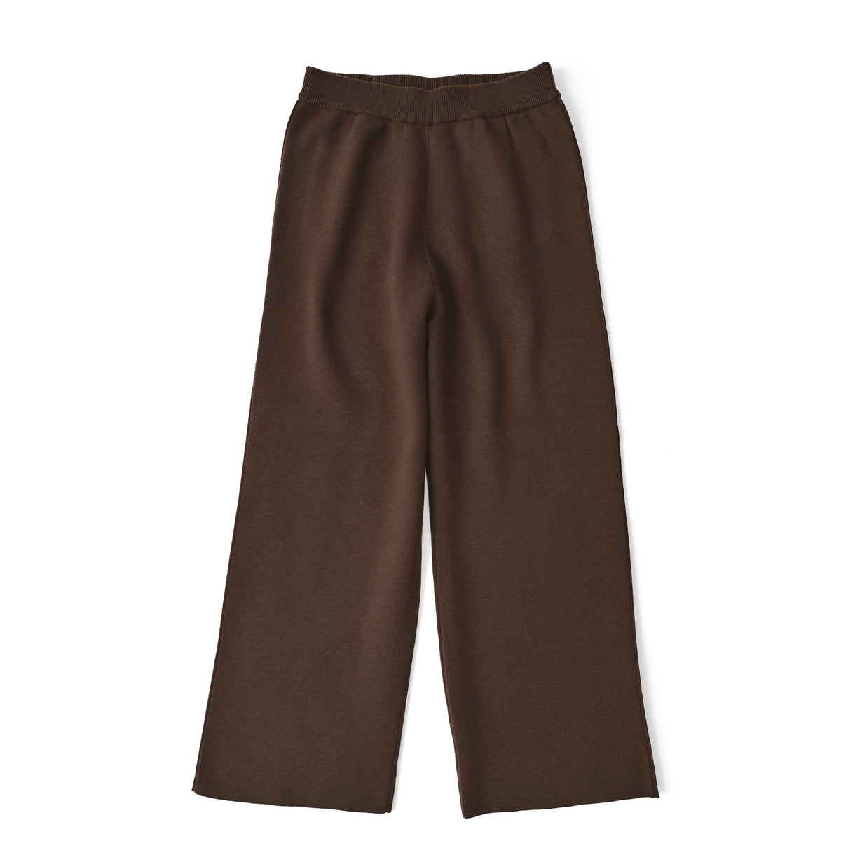 シンプルニットパンツ