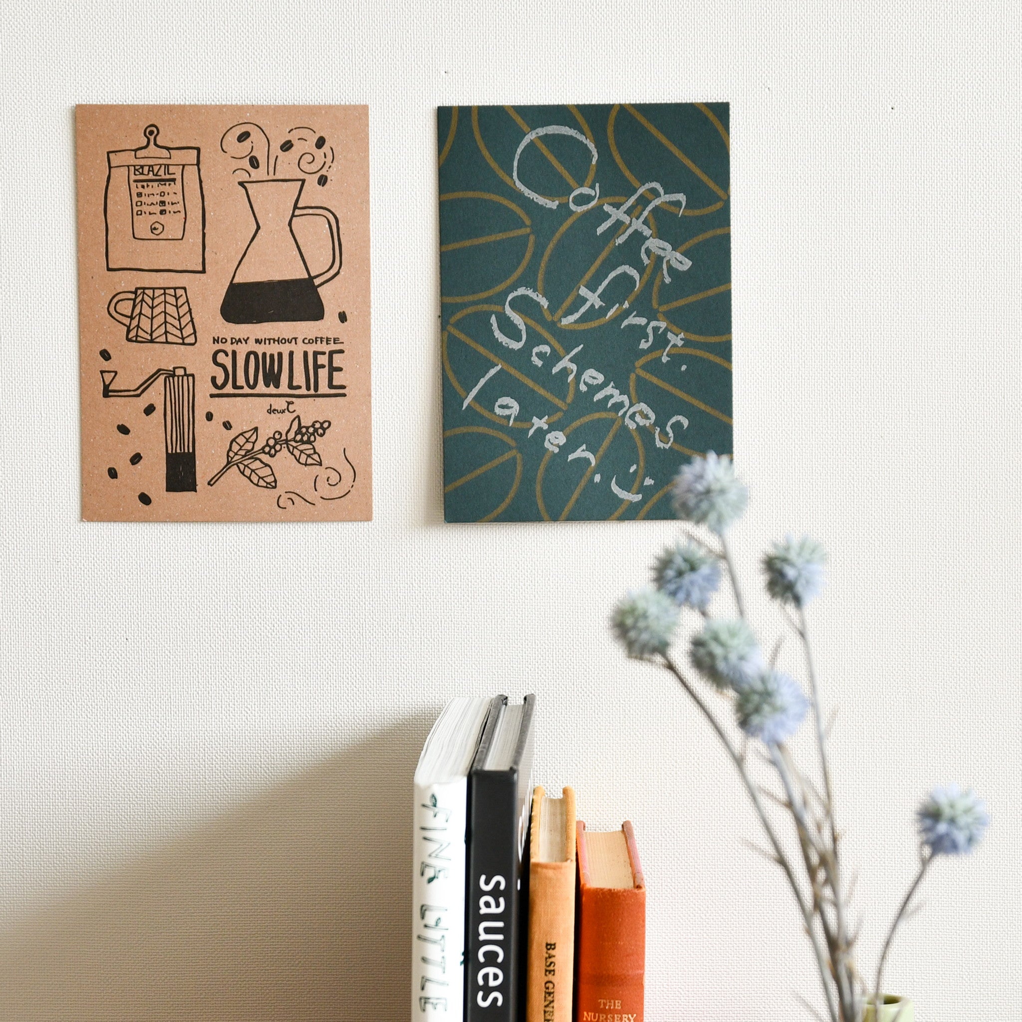 グリーティング ポストカード(コーヒー)